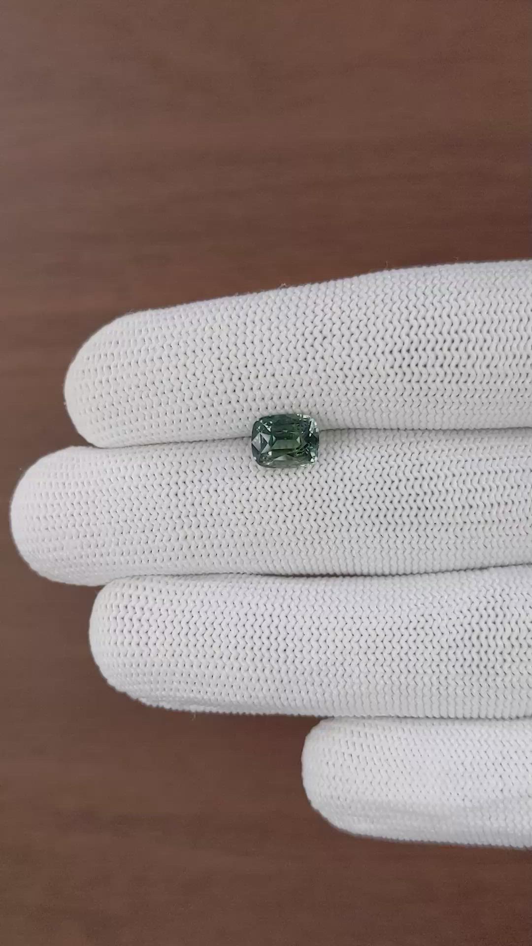 2.63 Ct. Bi Color / Parti Sapphire from Tanzania Size Video