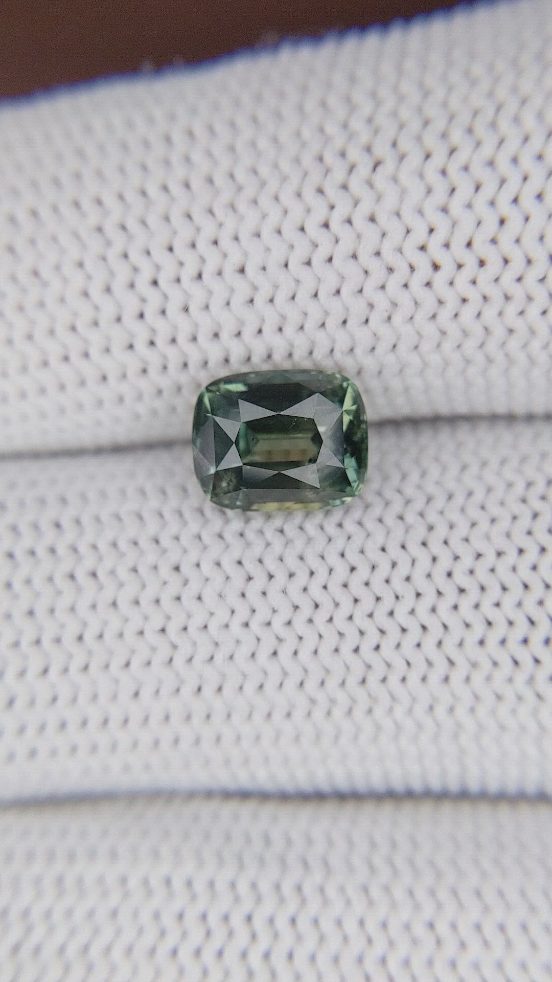 2.63 Ct. Bi Color / Parti Sapphire from Tanzania Size Video