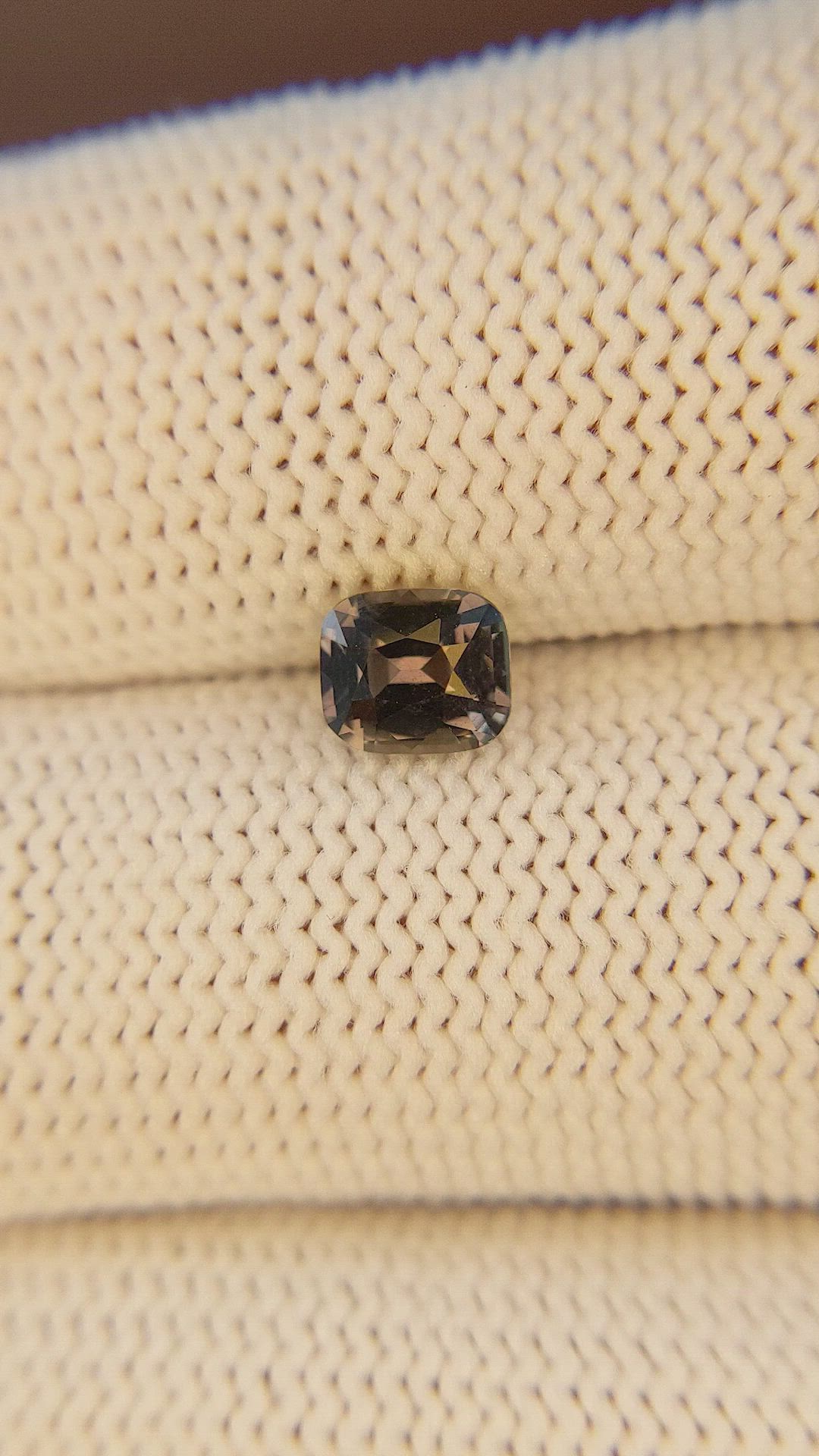 0.89 Ct. Color Change Sapphire from Tanzania Size Video