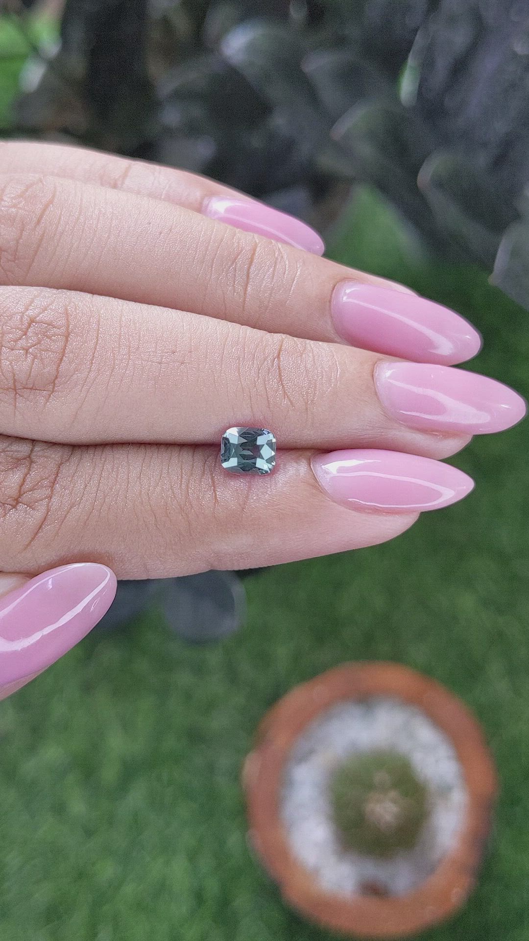 0.89 Ct. Color Change Sapphire from Tanzania Size Video