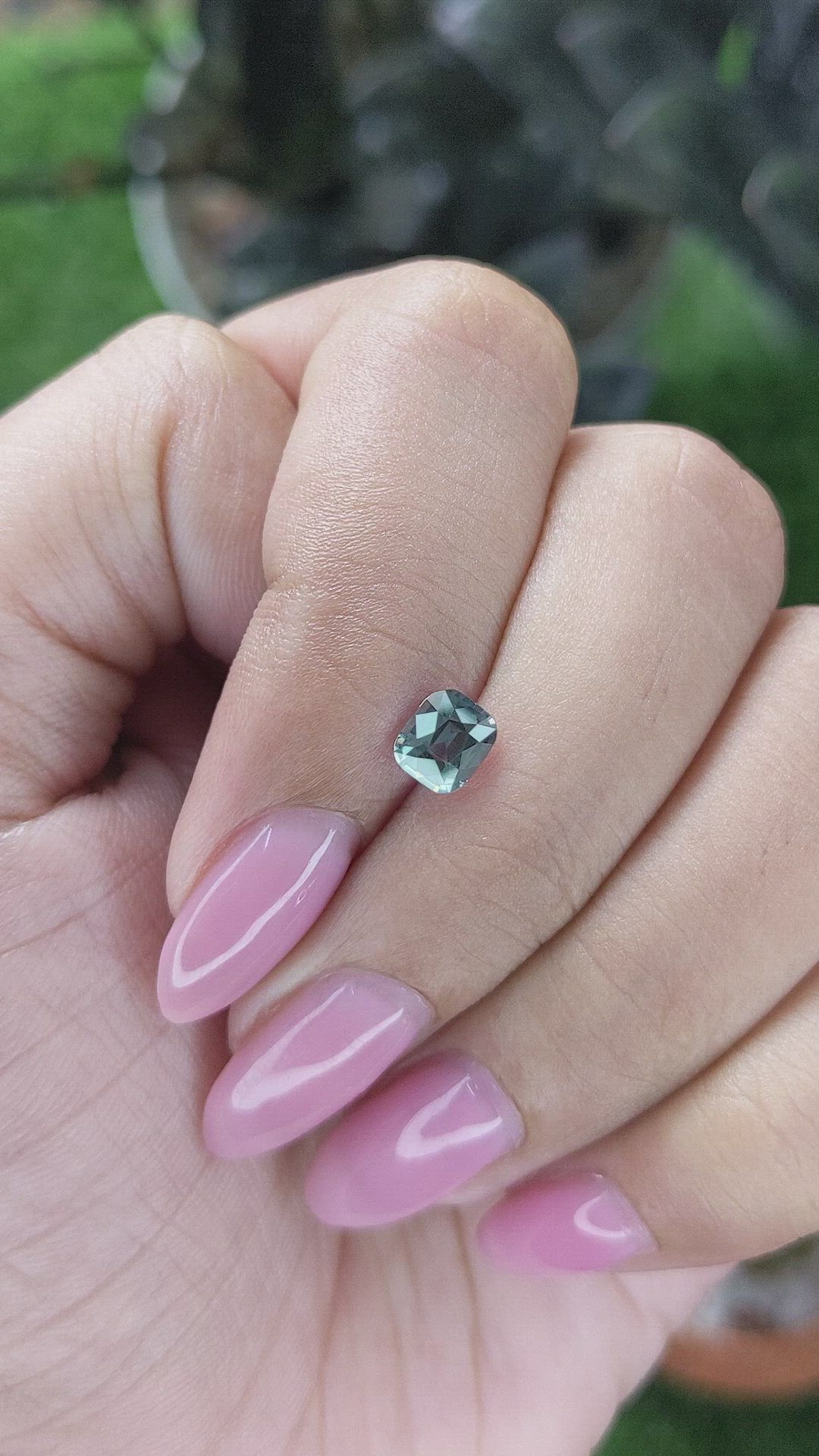 0.89 Ct. Color Change Sapphire from Tanzania Size Video