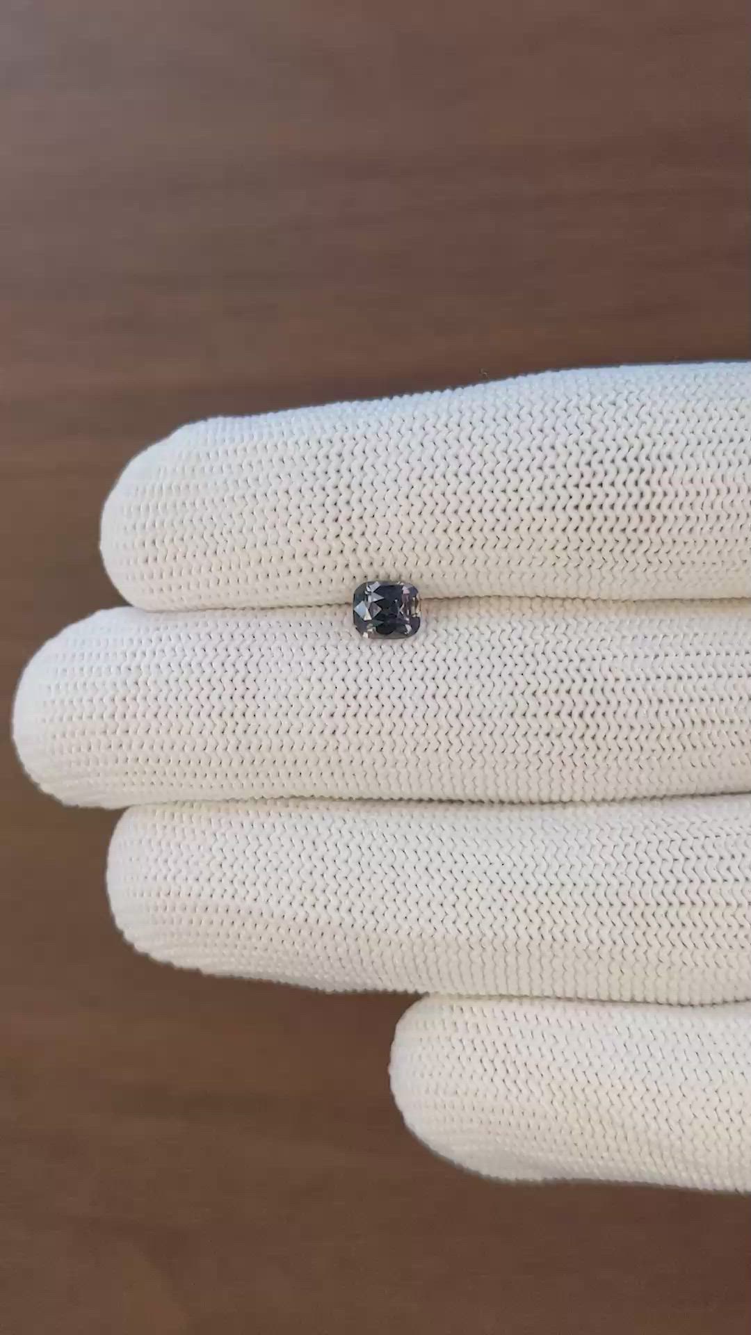 0.89 Ct. Color Change Sapphire from Tanzania Size Video
