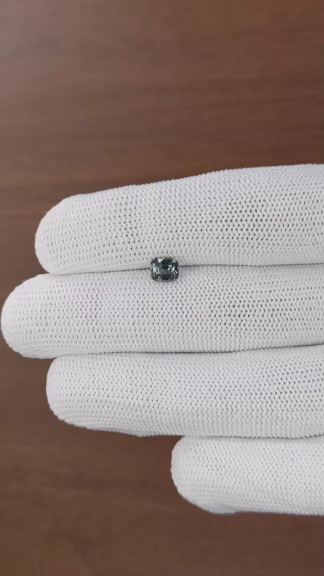 0.89 Ct. Color Change Sapphire from Tanzania Size Video