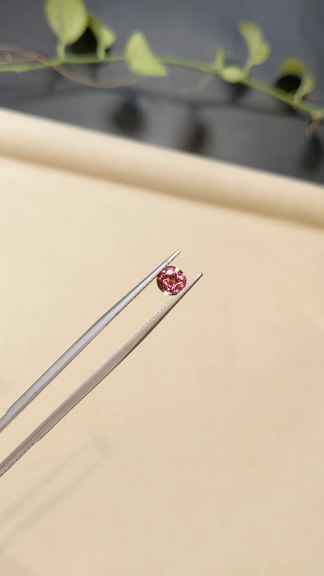0.93 Ct. Pink Sapphire from Ceylon (Sri Lanka) Size Video