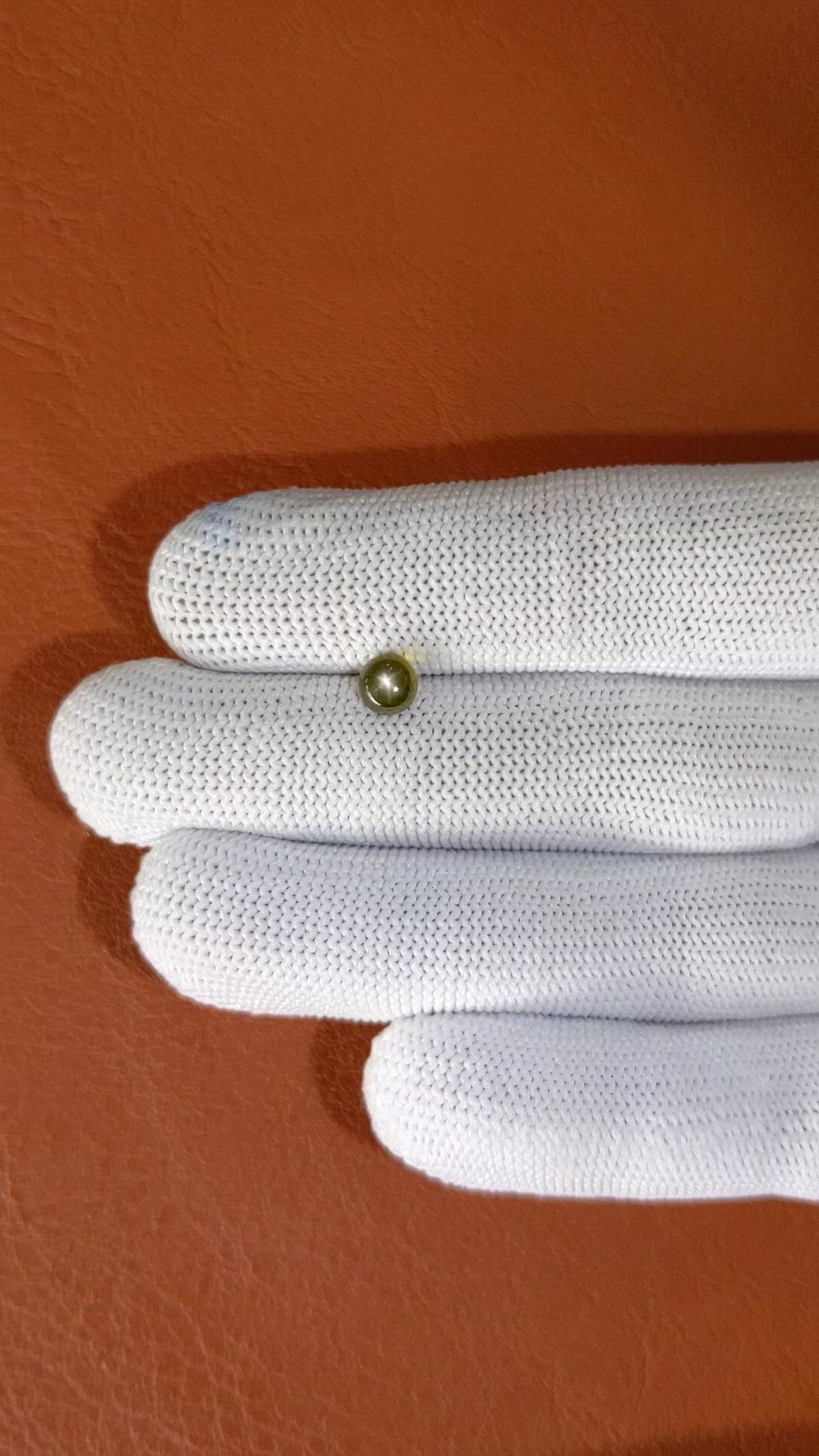 1.12 Ct. Greenish Brown Star Sapphire from Ceylon (Sri Lanka) Size Video