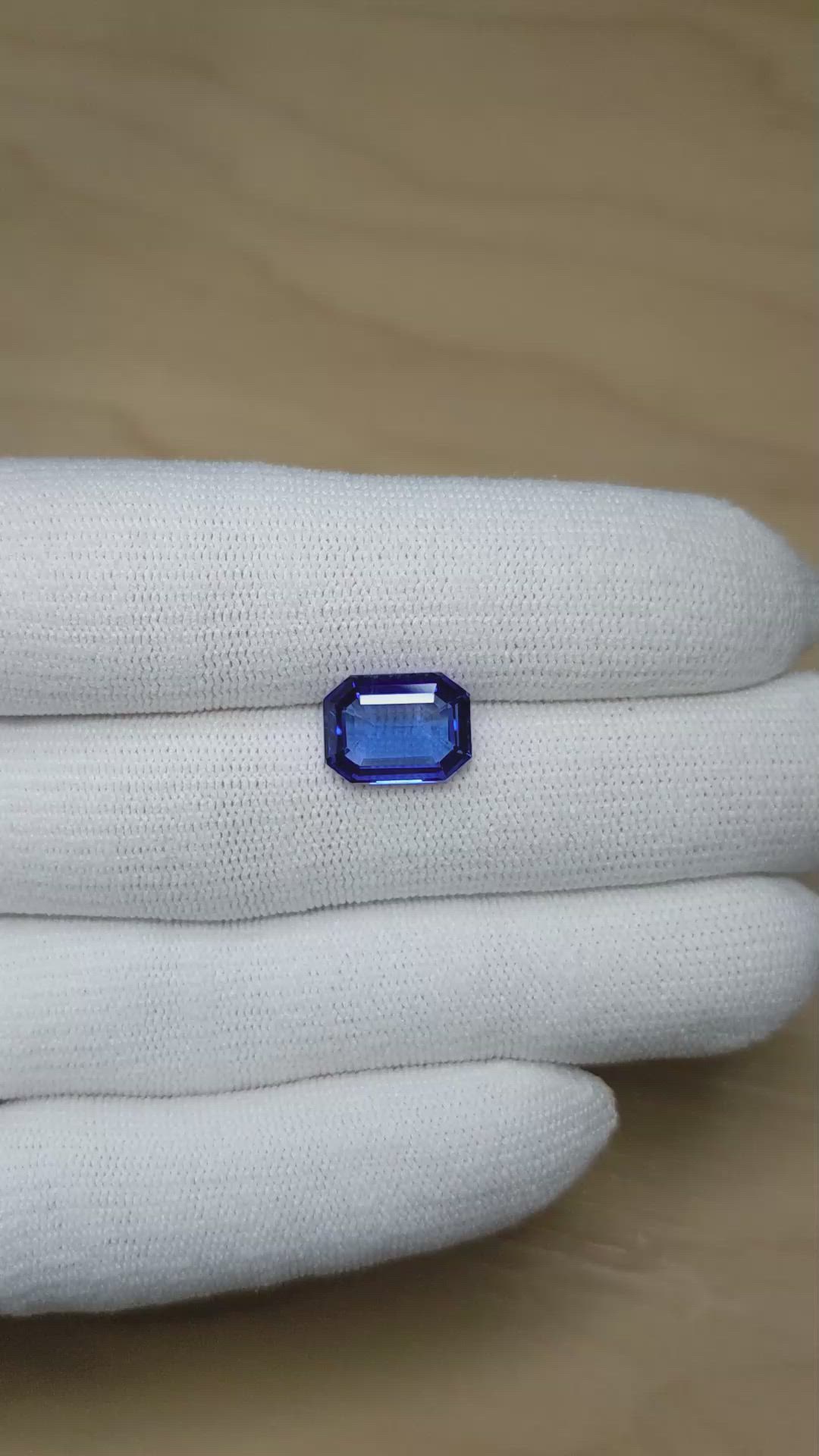 5.11 Ct. Blue Sapphire from Madagascar Size Video