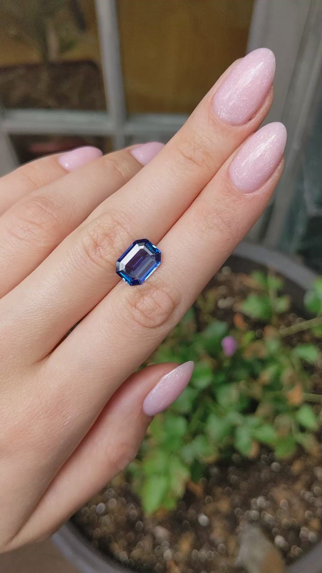 5.11 Ct. Blue Sapphire from Madagascar Size Video
