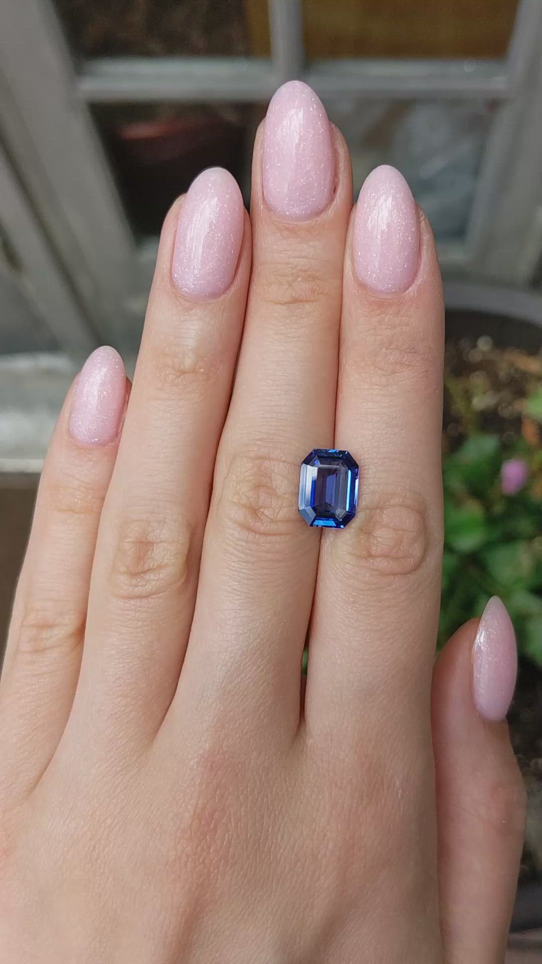 5.11 Ct. Blue Sapphire from Madagascar Size Video