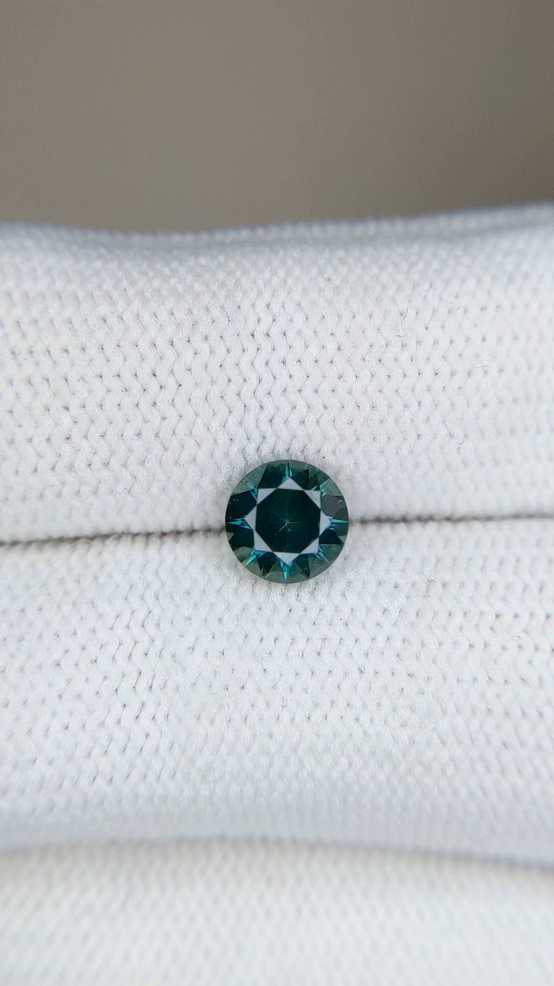 1.10 Ct. Bluish Green Sapphire from Montana Size Video