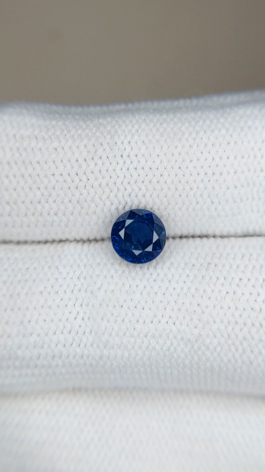 1.27 Ct. Blue Sapphire from Thailand Size Video