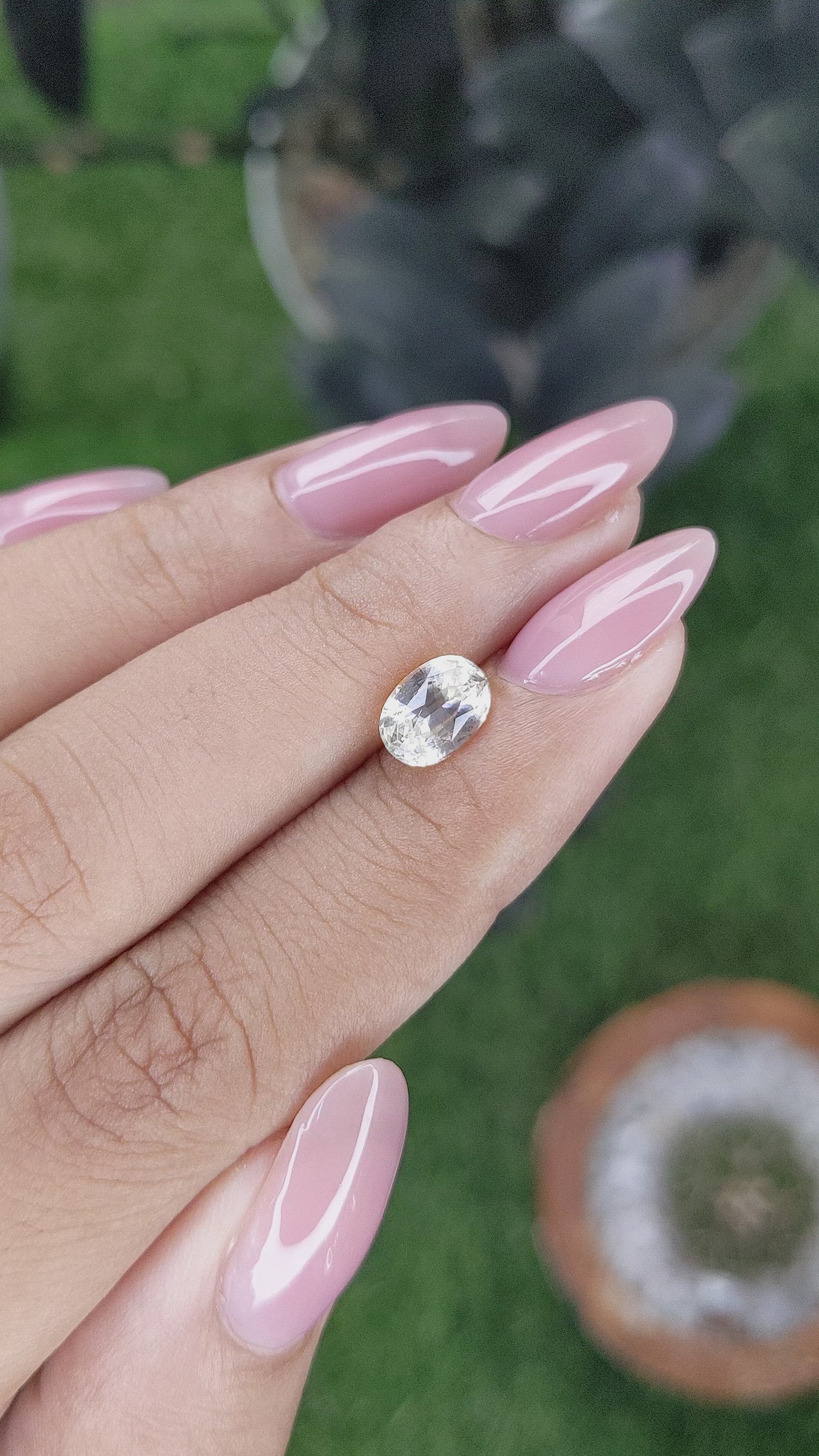 1.70 Ct. Yellow Sapphire from Ceylon (Sri Lanka) Size Video