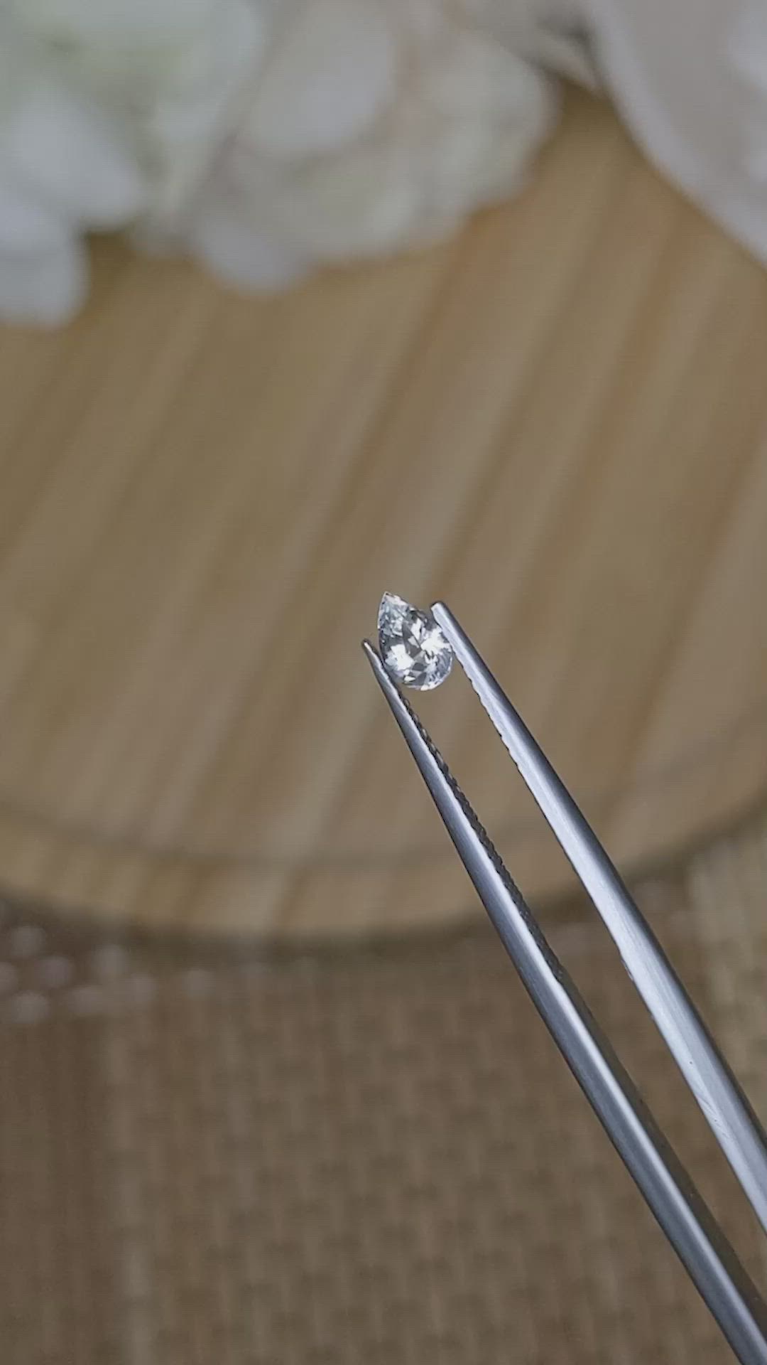 0.36 Ct. Yellow Sapphire from Ceylon (Sri Lanka) Size Video