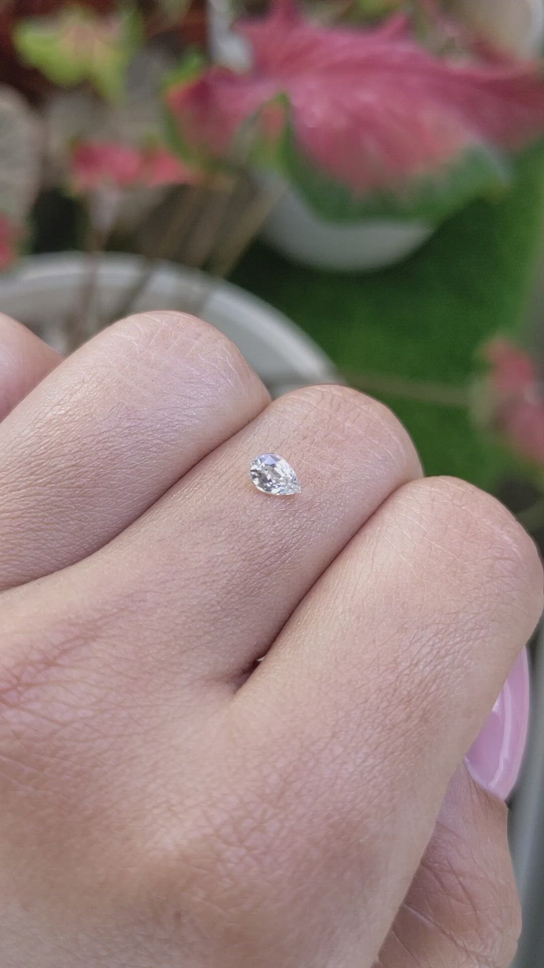 0.36 Ct. Yellow Sapphire from Ceylon (Sri Lanka) Size Video
