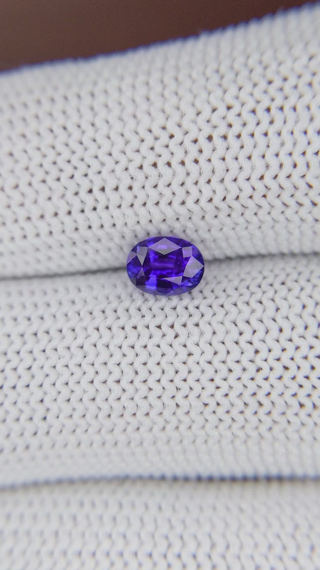 0.78 Ct. Color Change Sapphire from Tanzania Size Video