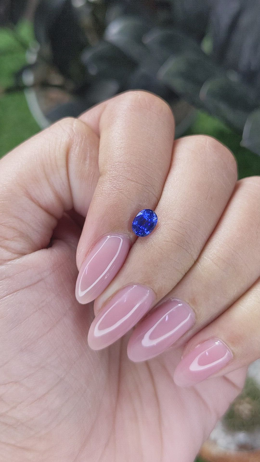 0.78 Ct. Color Change Sapphire from Tanzania Size Video