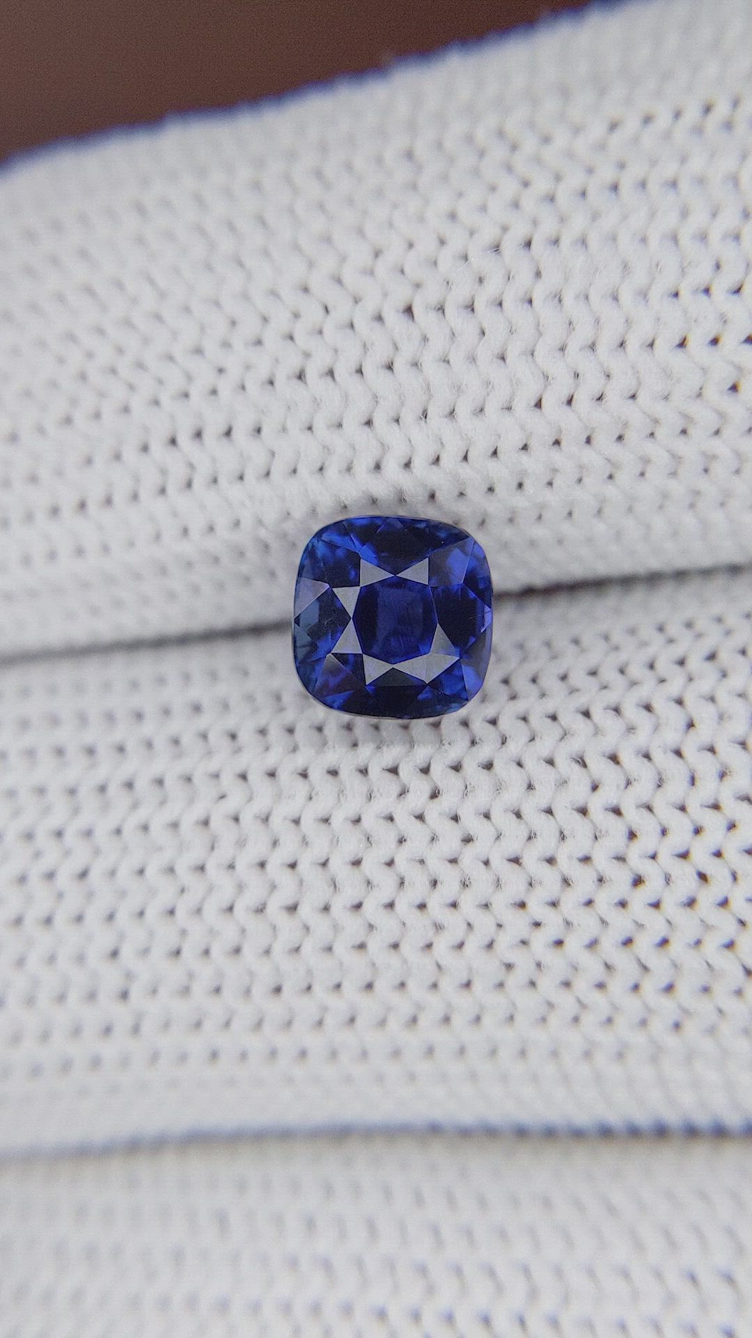 2.02 Ct. Blue Sapphire from Madagascar Size Video
