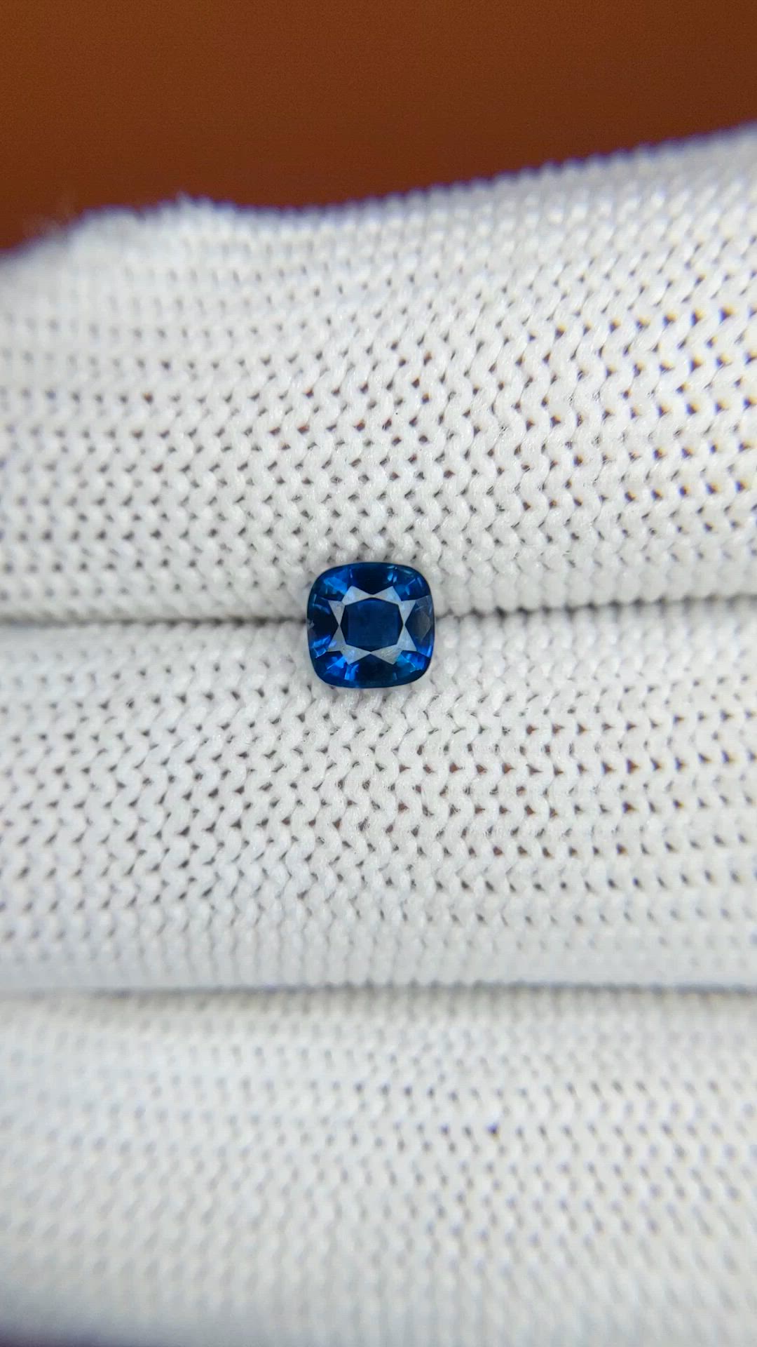 0.89 Ct. Blue Sapphire from Madagascar Size Video