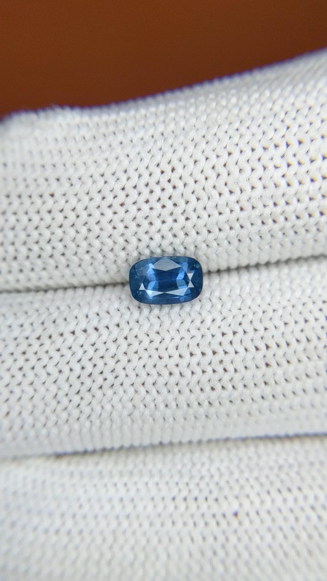 0.93 Ct. Blue Sapphire from Madagascar Size Video