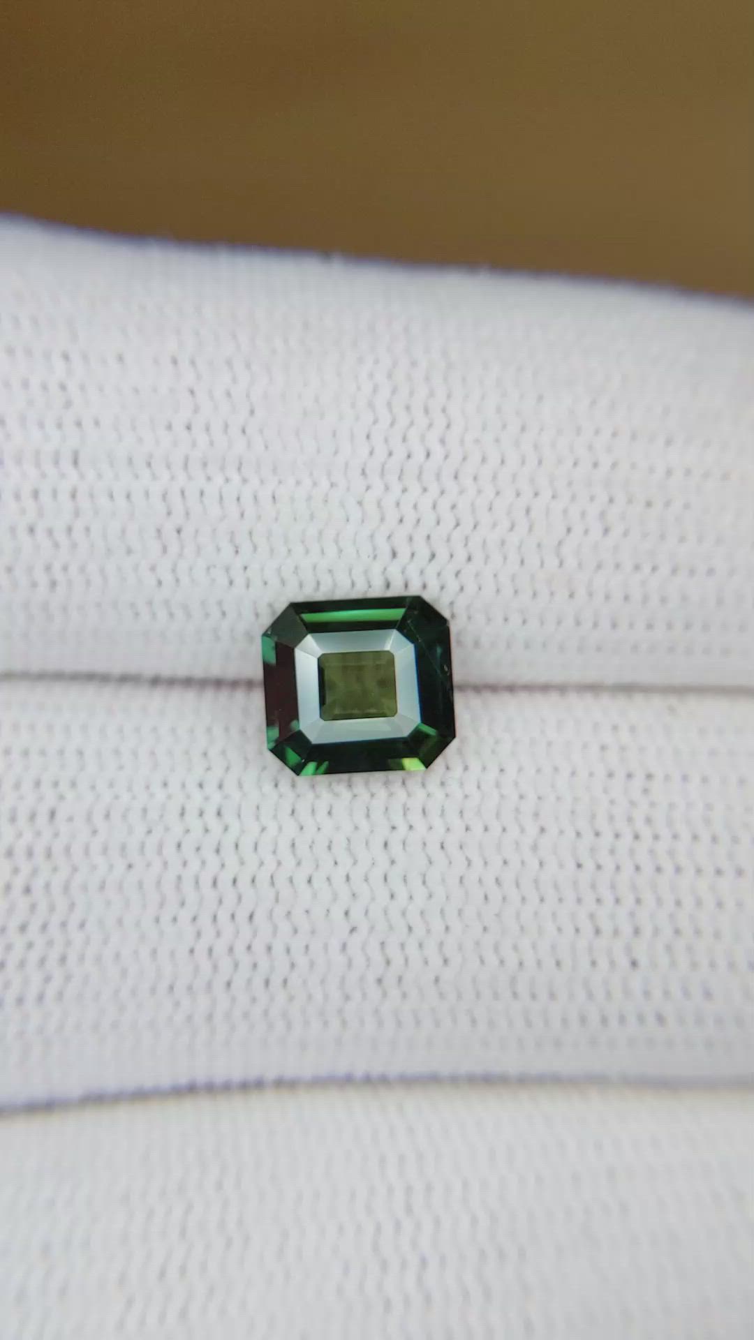 2.00 Ct. Green Sapphire from Madagascar Size Video