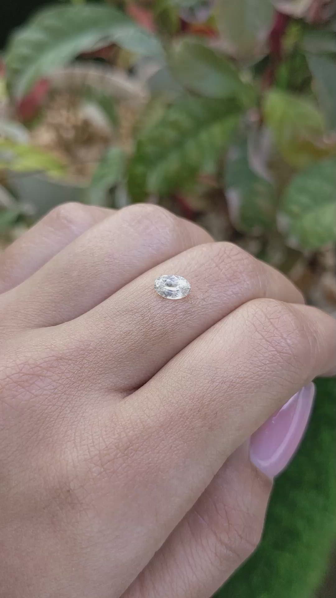 0.66 Ct. Yellow Sapphire from Ceylon (Sri Lanka) Size Video
