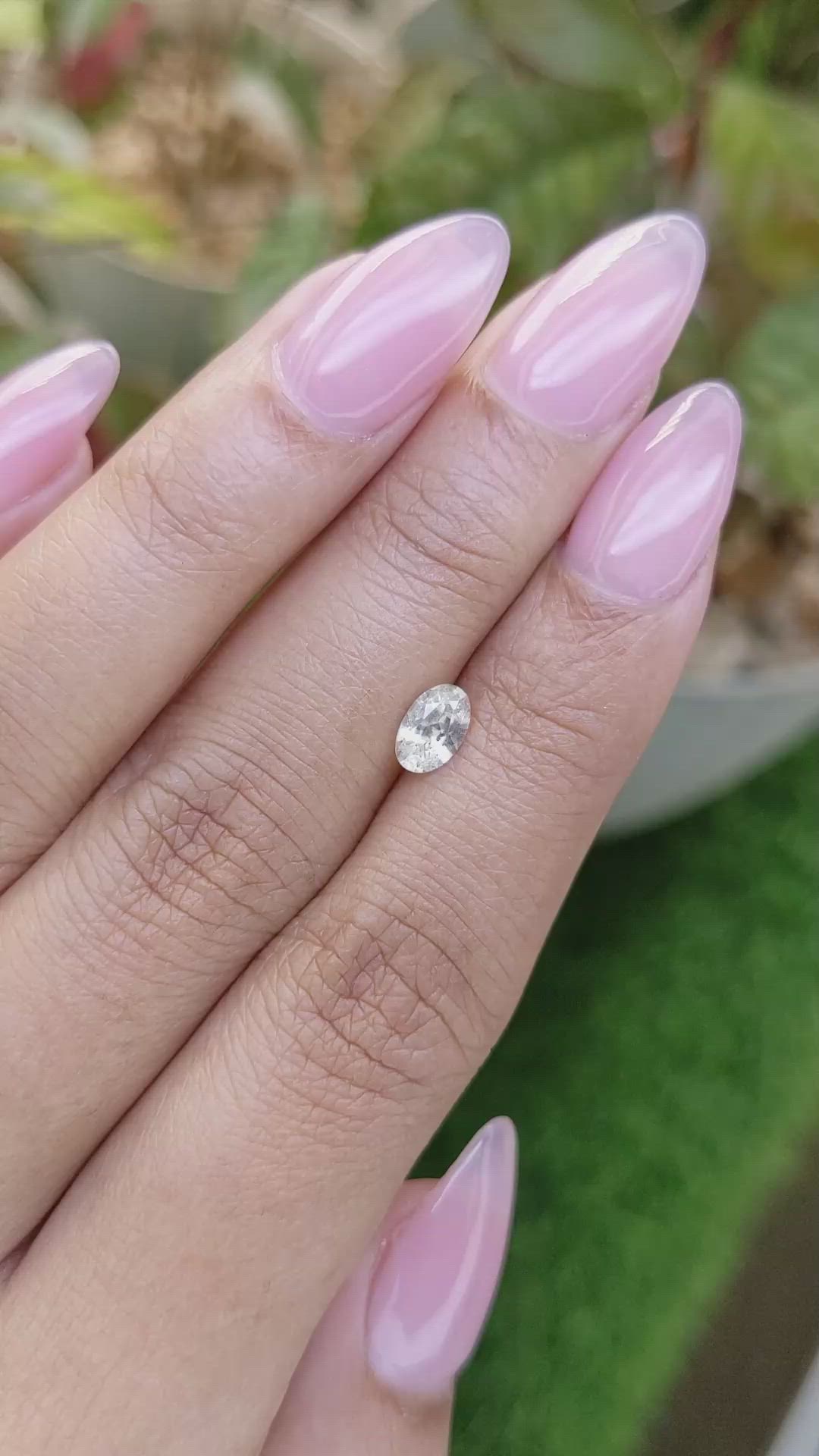 0.66 Ct. Yellow Sapphire from Ceylon (Sri Lanka) Size Video