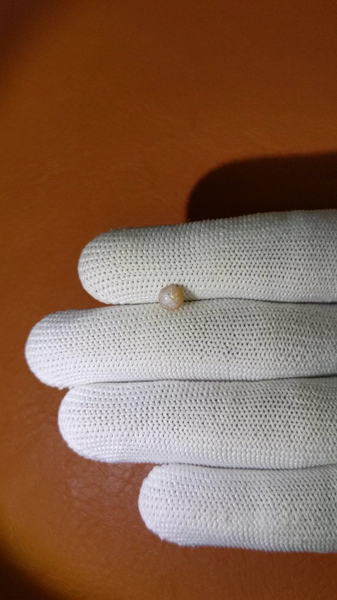 0.79 Ct. Greyish Blue Star Sapphire from Ceylon (Sri Lanka) Size Video