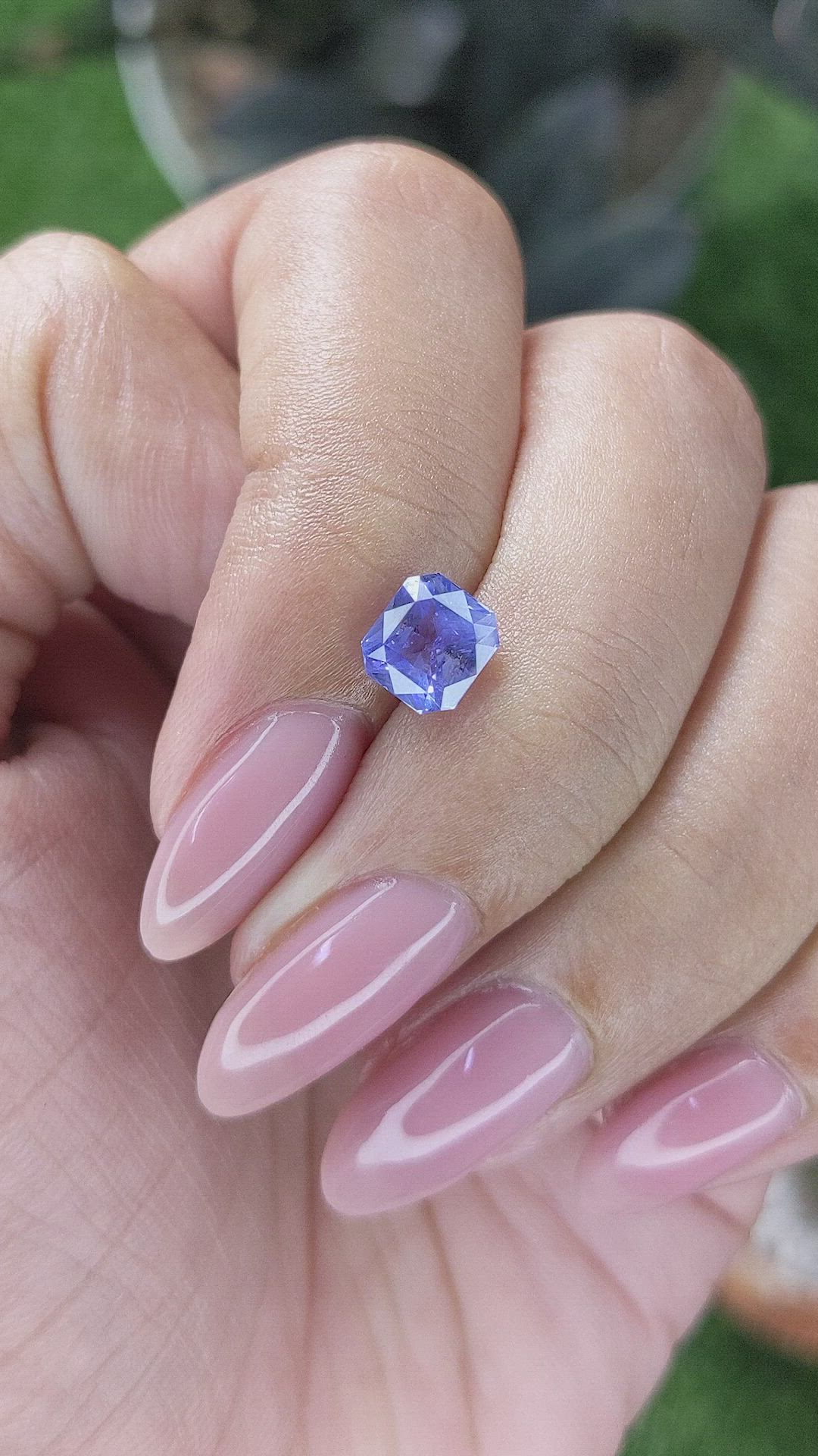 1.60 Ct. Blue Sapphire from Madagascar Size Video