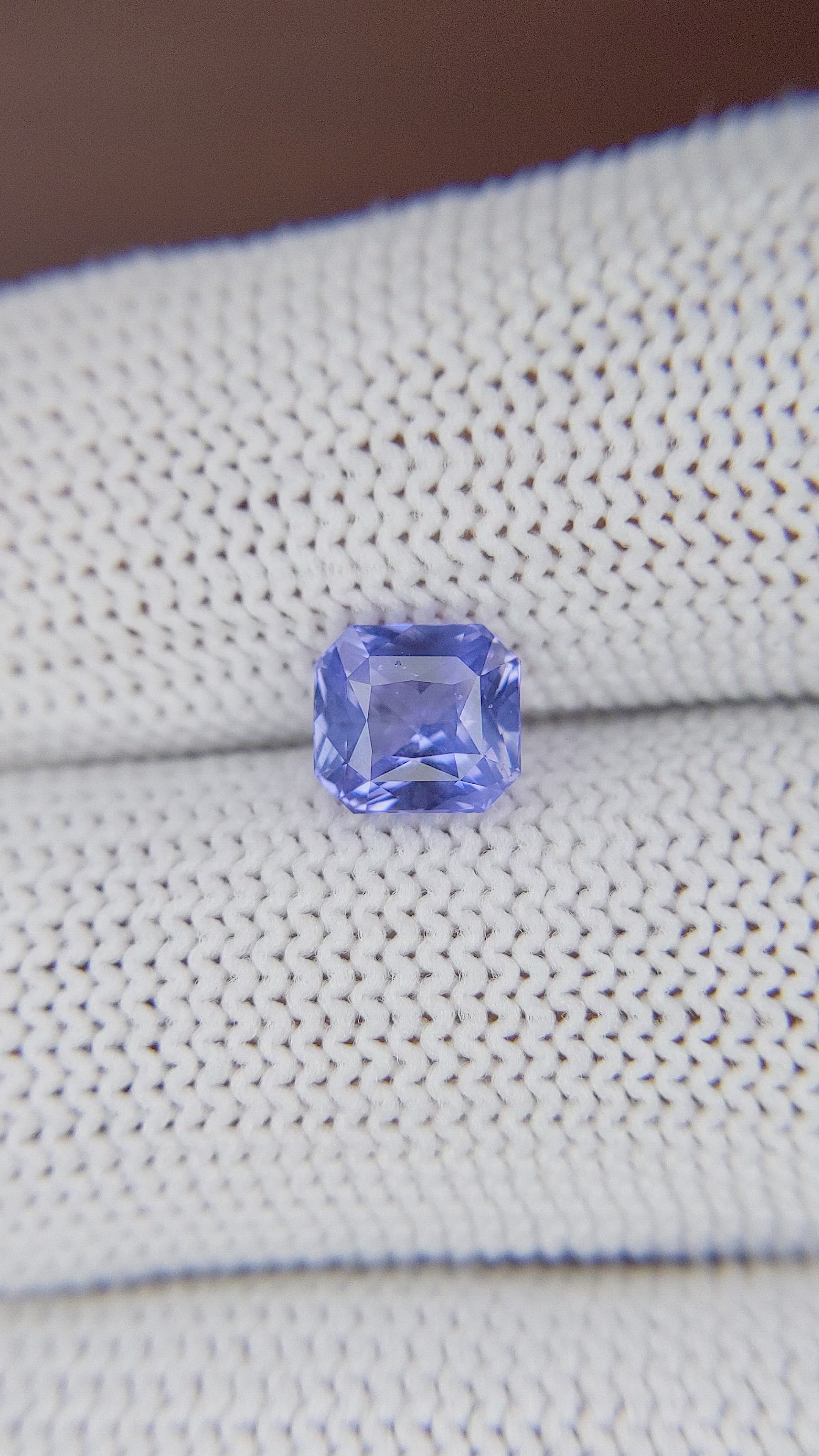 1.60 Ct. Blue Sapphire from Madagascar Size Video