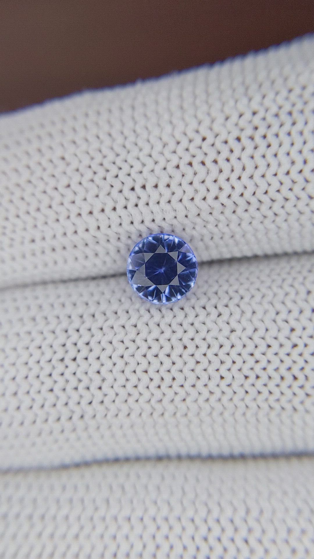 1.22 Ct. Blue Sapphire from Ceylon (Sri Lanka) Size Video