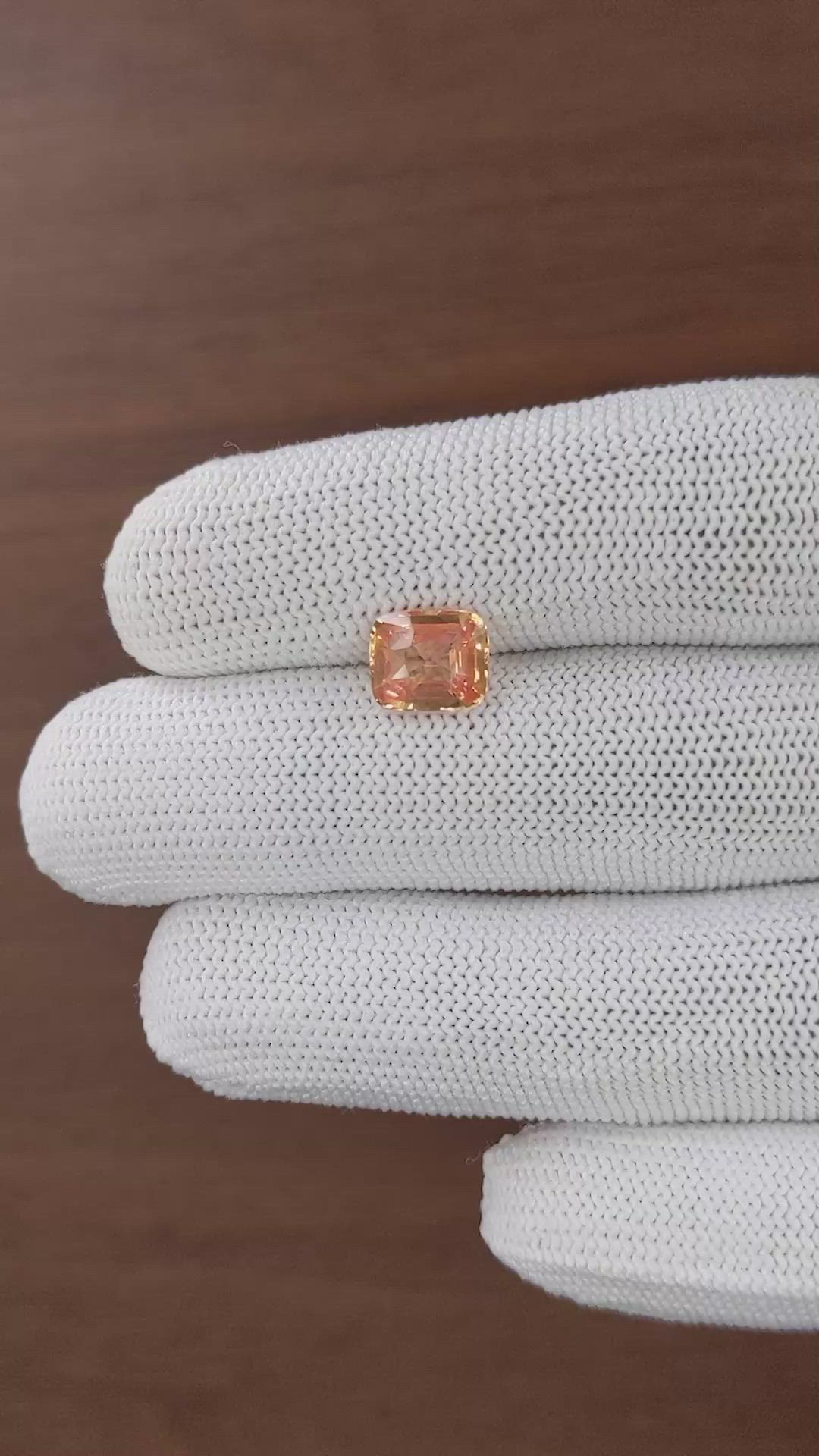 2.56 Ct. Color Change Sapphire from Madagascar Size Video