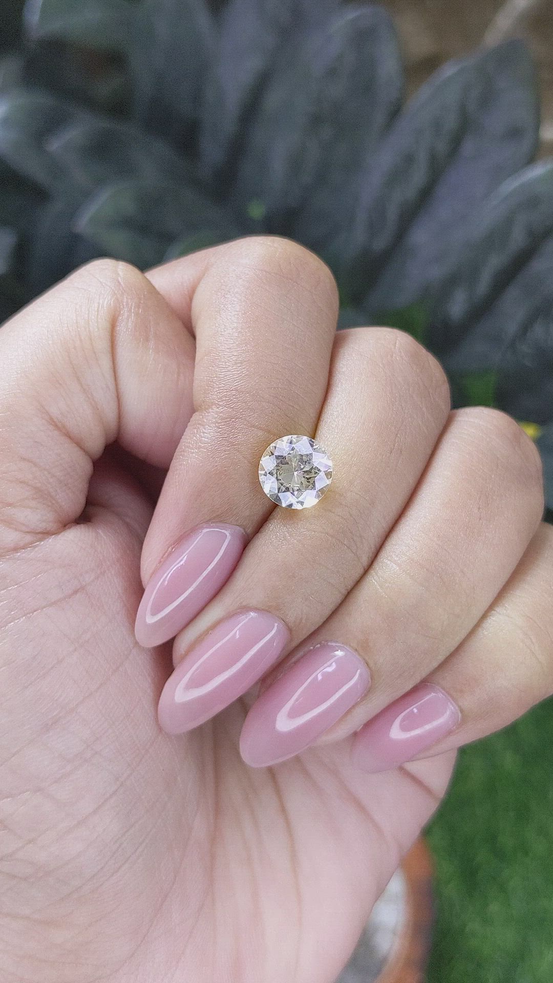 2.27 Ct. Yellow Sapphire from Ceylon (Sri Lanka) Size Video