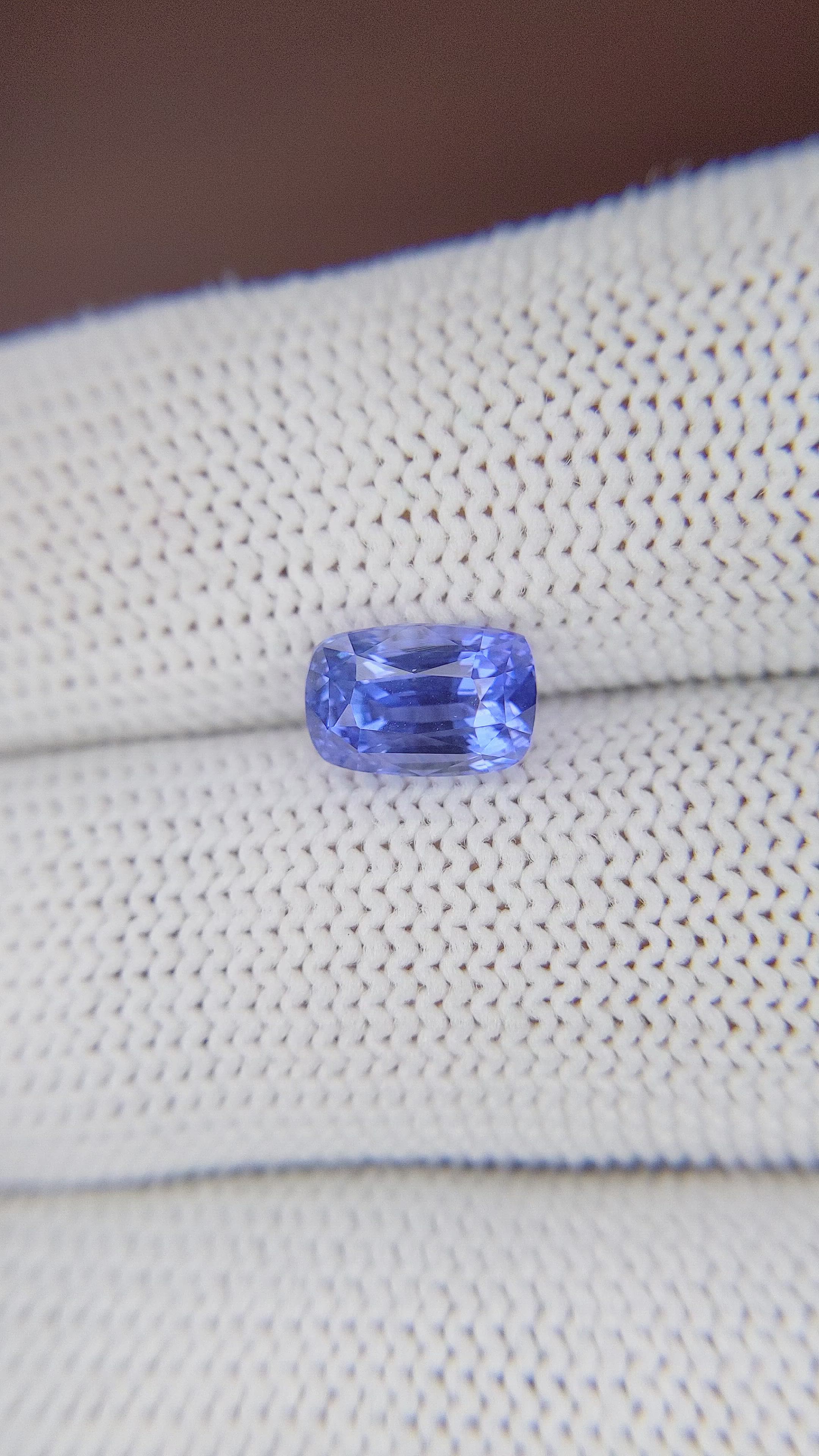 2.62 Ct. Blue Sapphire from Ceylon (Sri Lanka) Size Video
