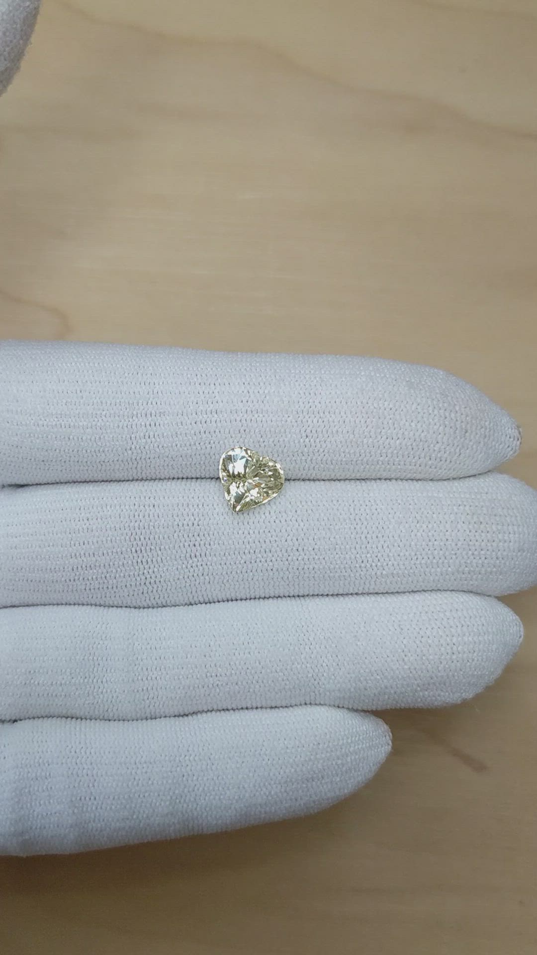 3.86 Ct. Yellow Sapphire from Ceylon (Sri Lanka) Size Video