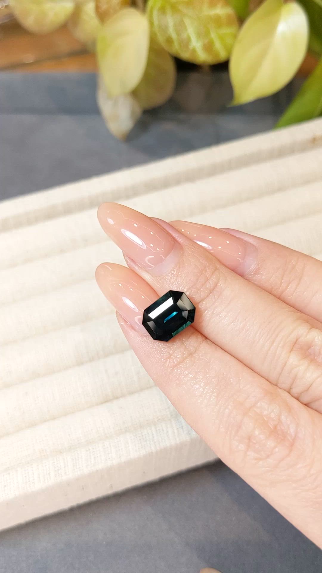 4.55 Ct. Blue Sapphire from Australia Size Video