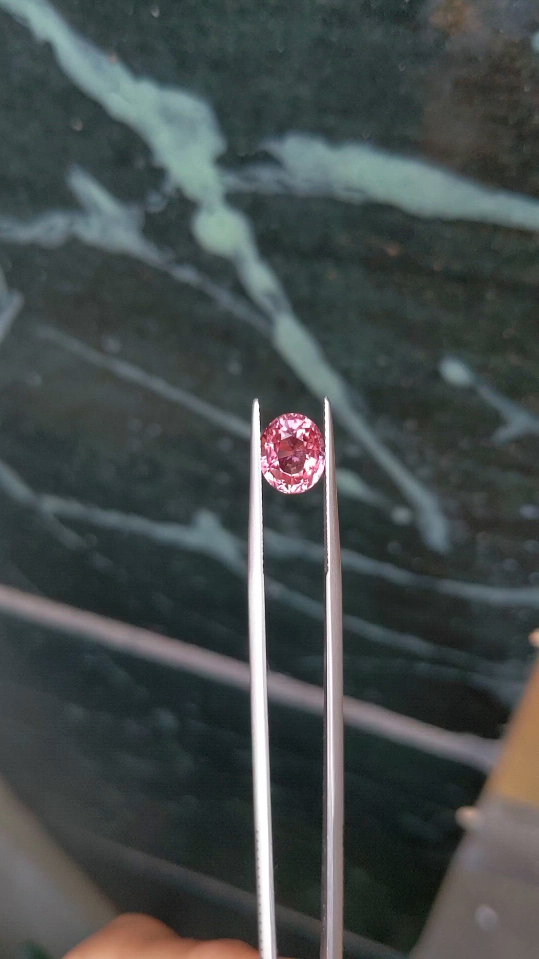 3.11 Ct. Padparadscha Sapphire from Madagascar Size Video