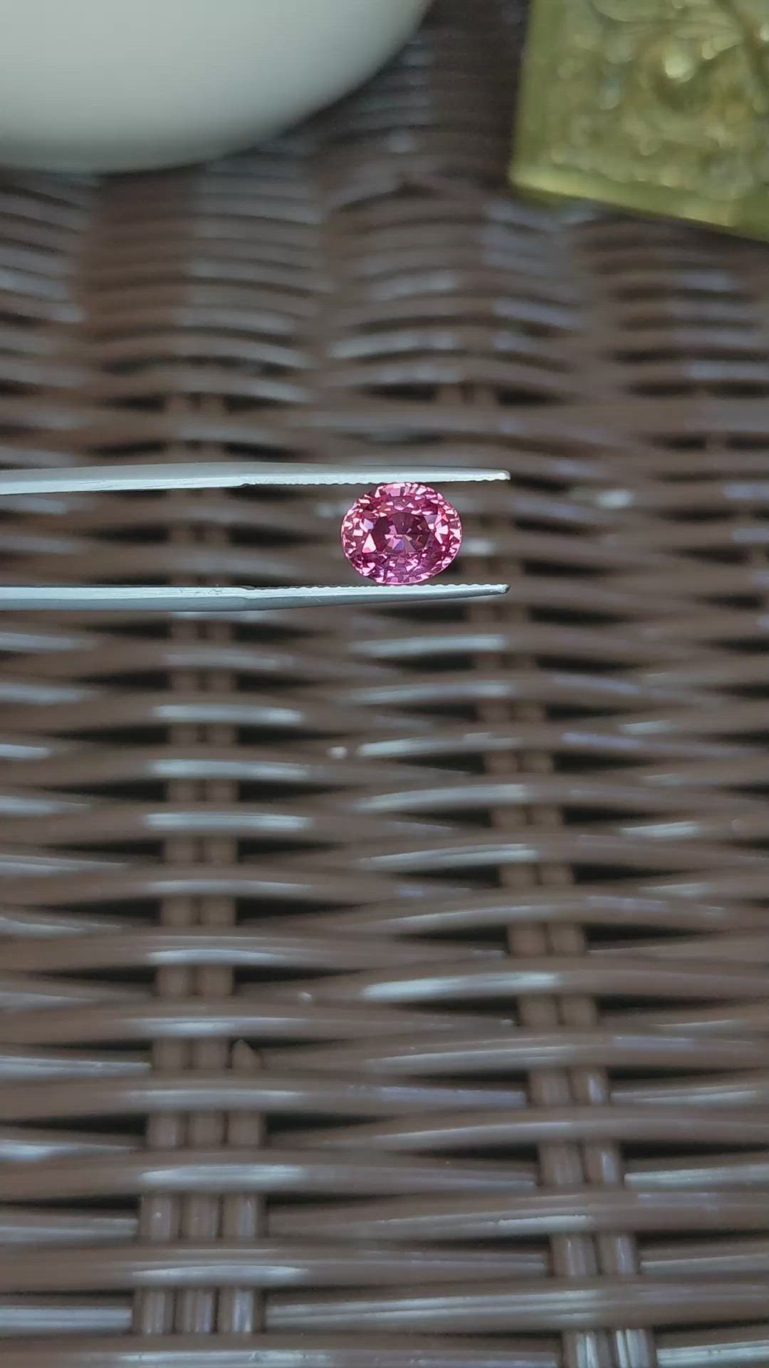 3.11 Ct. Padparadscha Sapphire from Madagascar Size Video