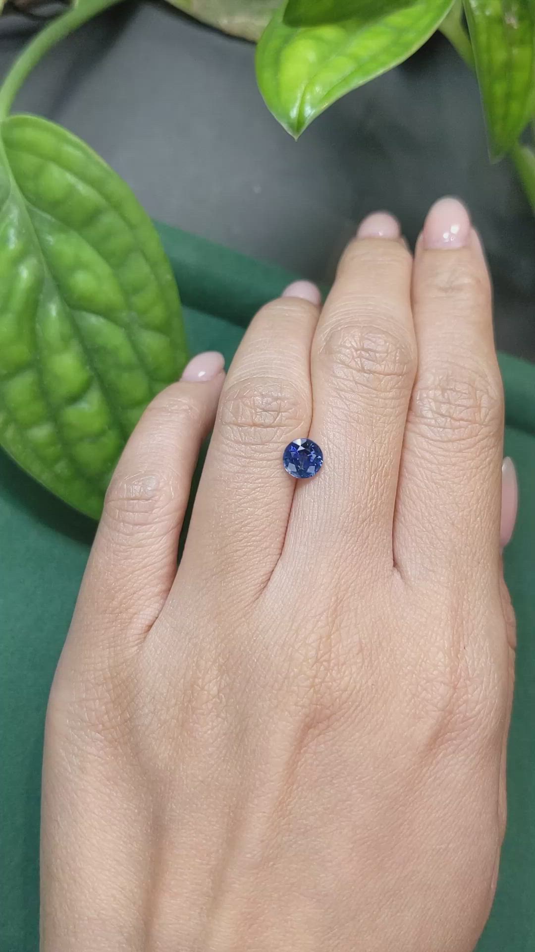 1.11 Ct. Pink Sapphire from Madagascar Size Video