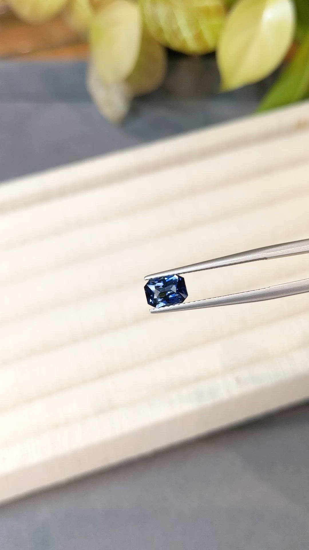 1.03 Ct. Blue Sapphire from Madagascar Size Video
