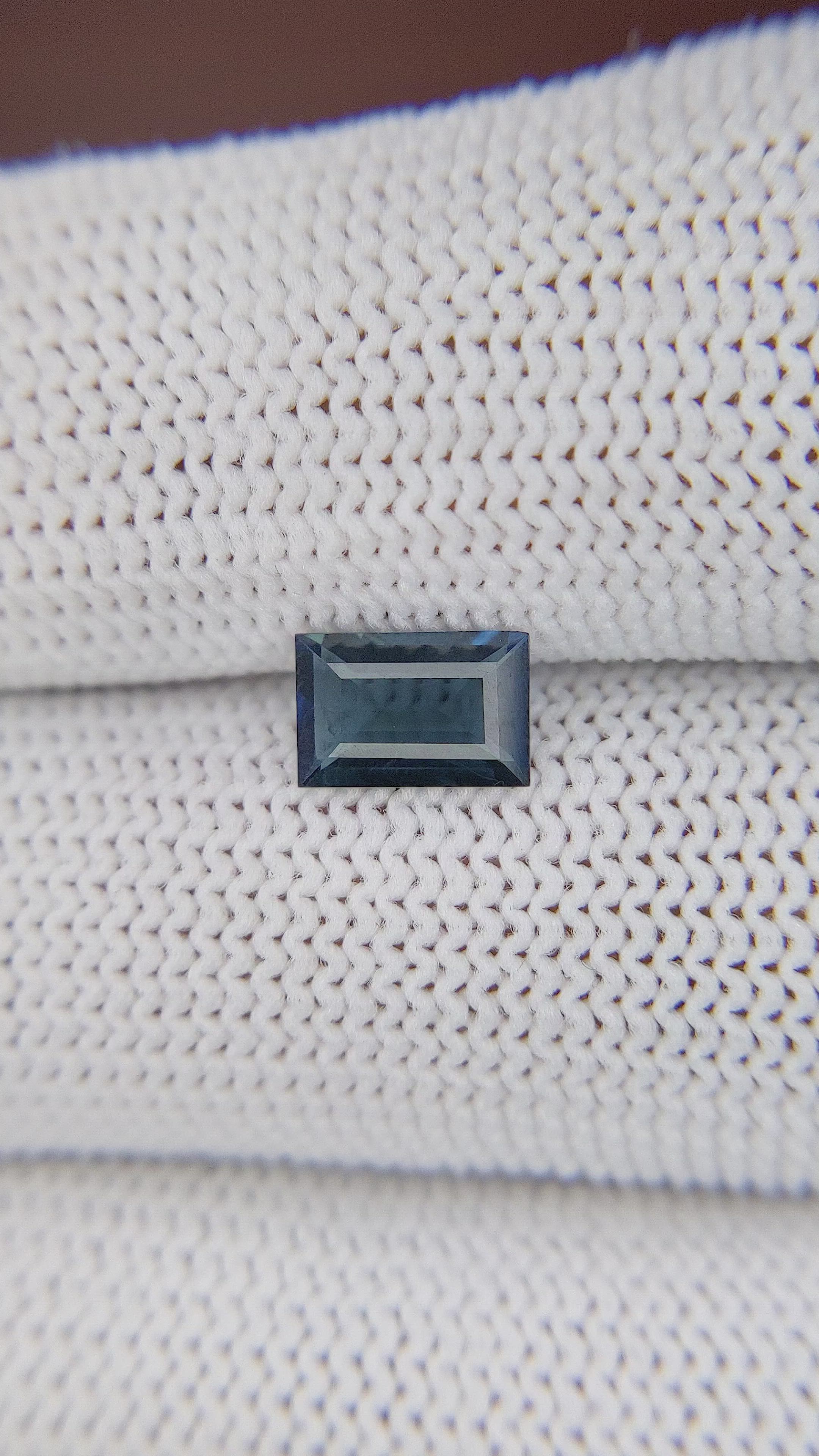 1.01 Ct. Blue Sapphire from Madagascar Size Video