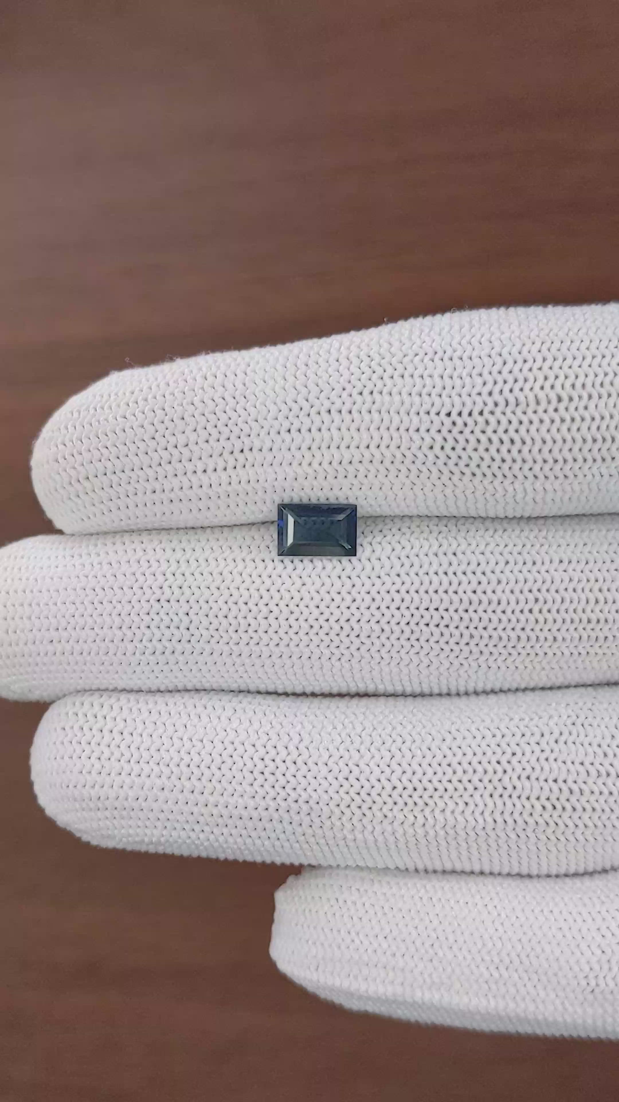 1.01 Ct. Blue Sapphire from Madagascar Size Video