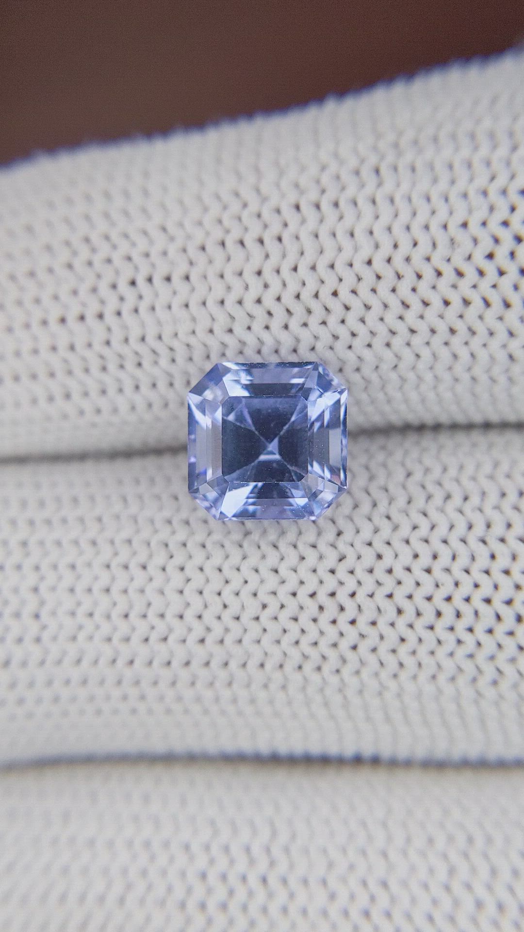 3.70 Ct. Blue Sapphire from Ceylon (Sri Lanka) Size Video