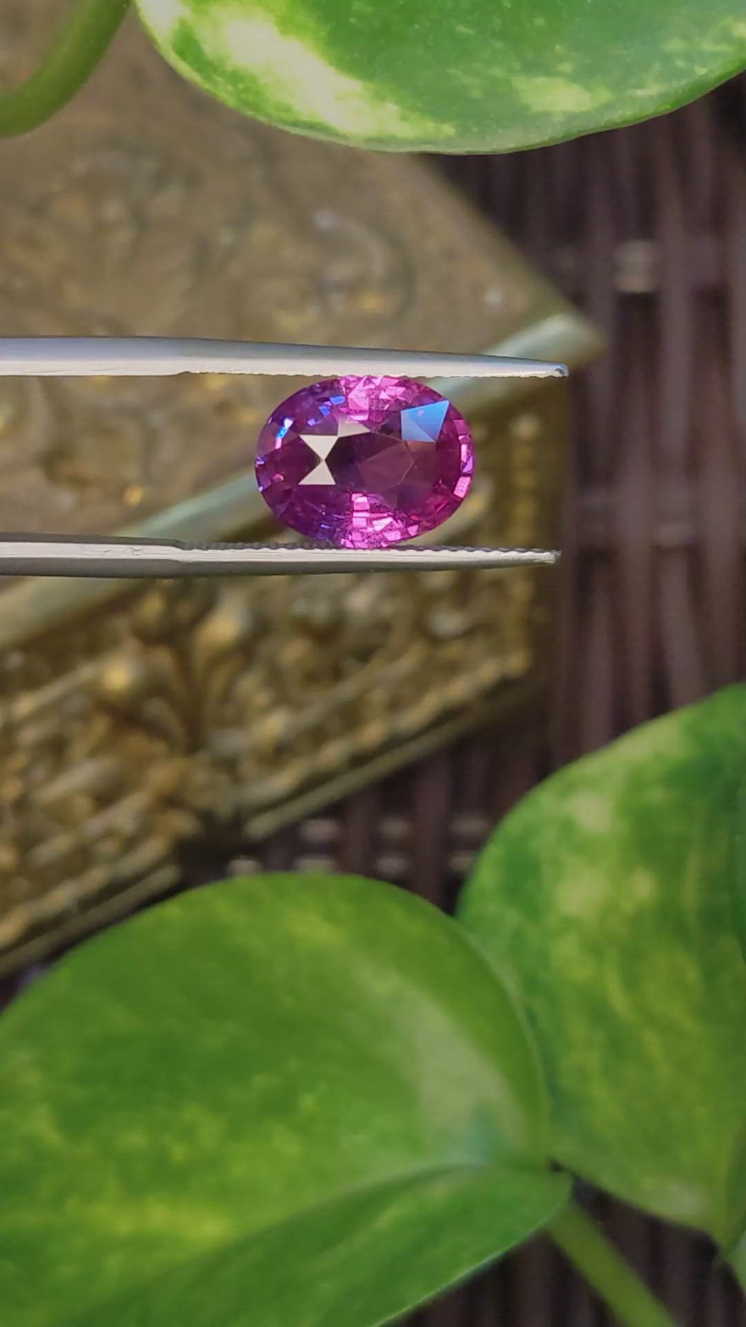 4.01 Ct. Pink Sapphire from Madagascar Size Video