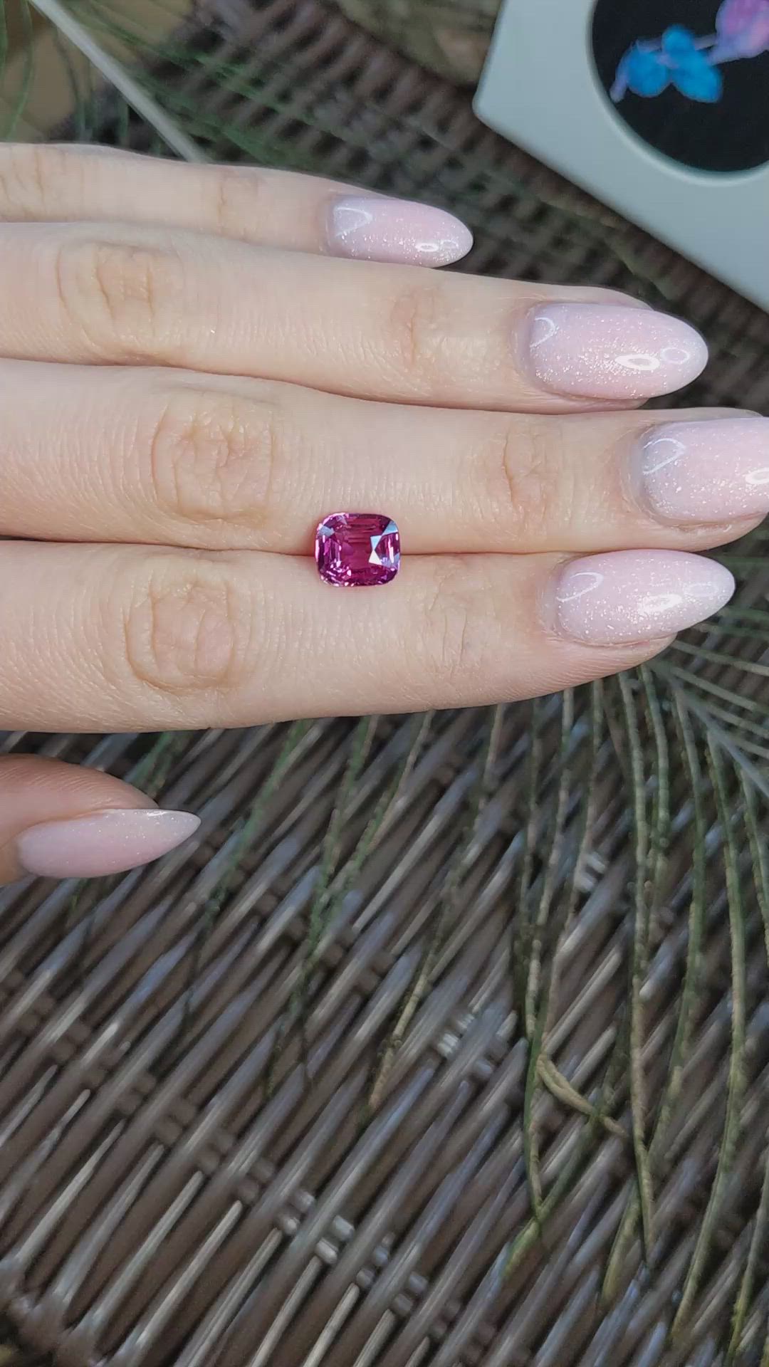 3.01 Ct. Pink Sapphire from Madagascar Size Video