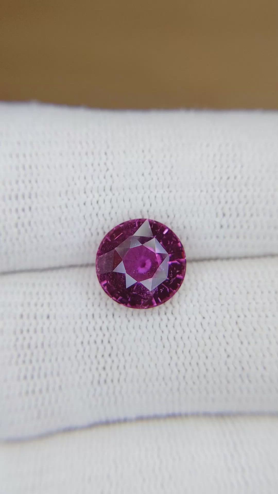 4.68 Ct. Pink Sapphire from Madagascar Size Video