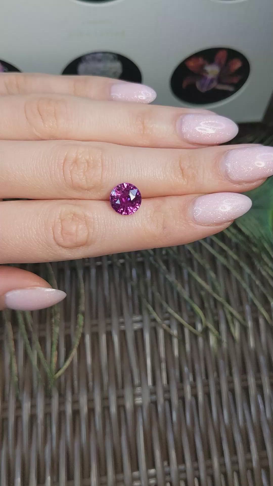 4.68 Ct. Pink Sapphire from Madagascar Size Video