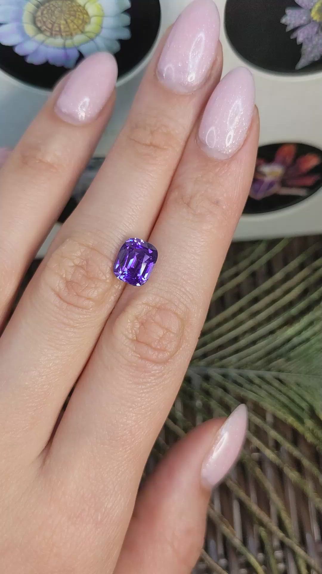 4.23 Ct. Color Change Sapphire from Madagascar Size Video