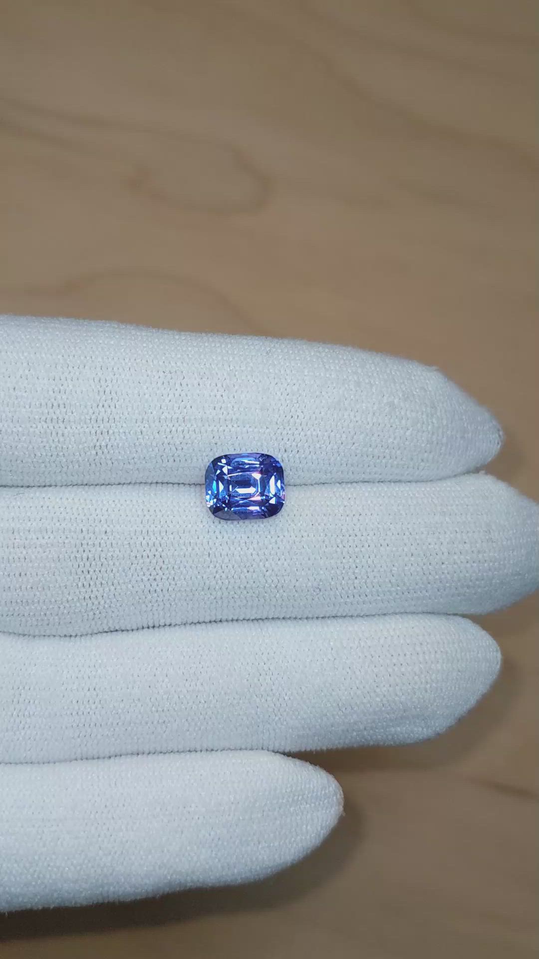 4.23 Ct. Color Change Sapphire from Madagascar Size Video
