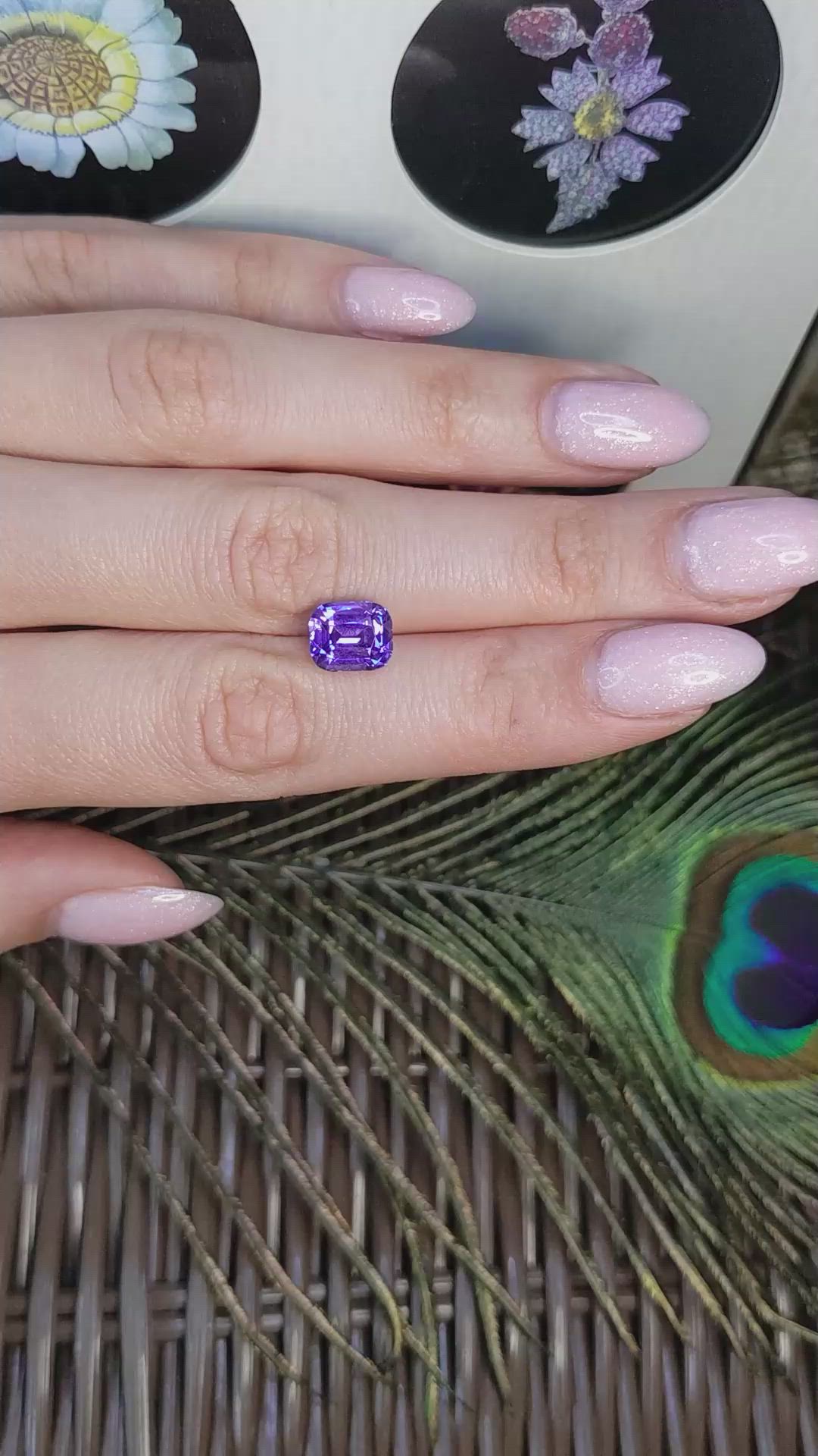 4.23 Ct. Color Change Sapphire from Madagascar Size Video
