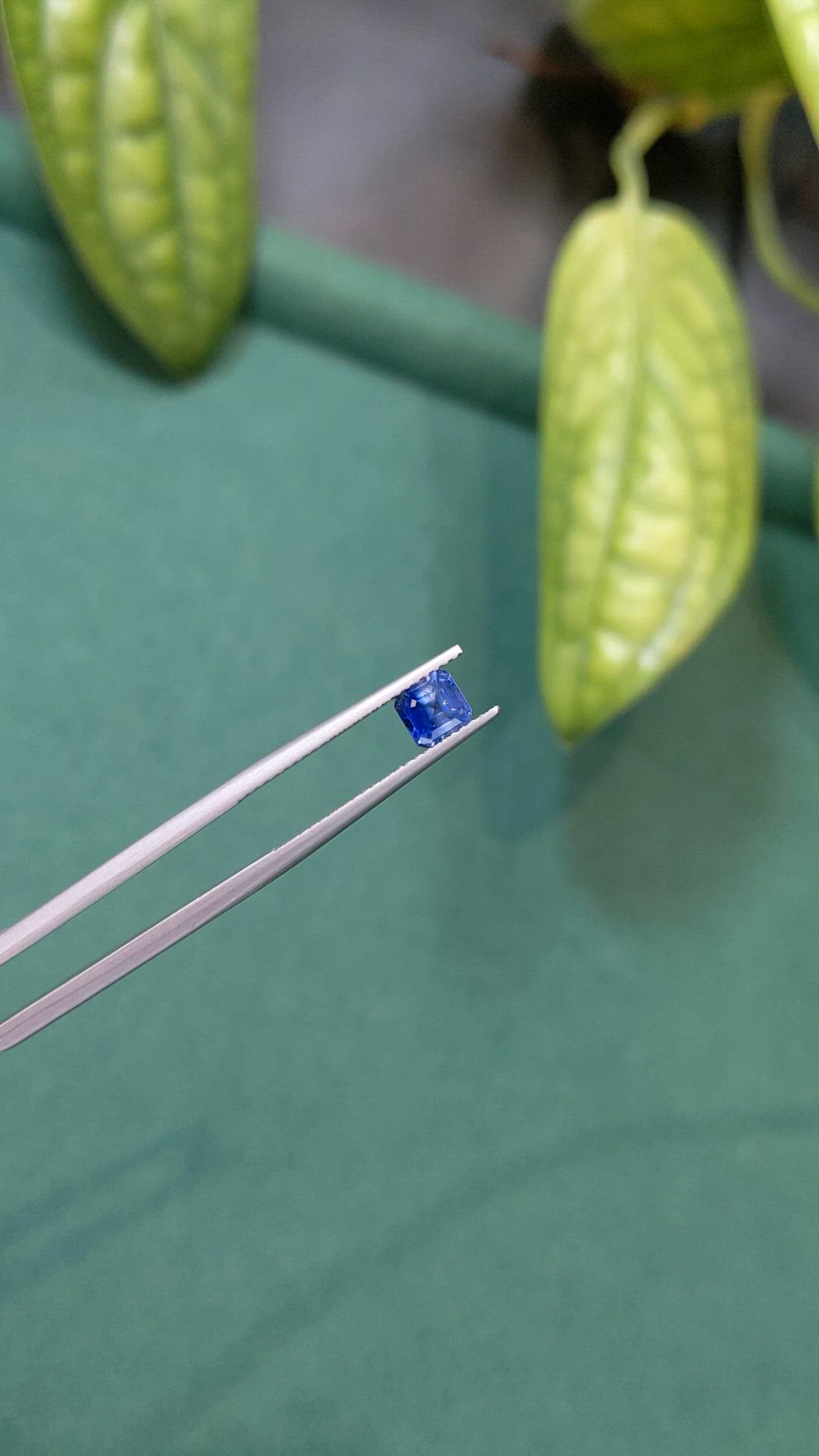 0.85 Ct. Blue Sapphire from Madagascar Size Video