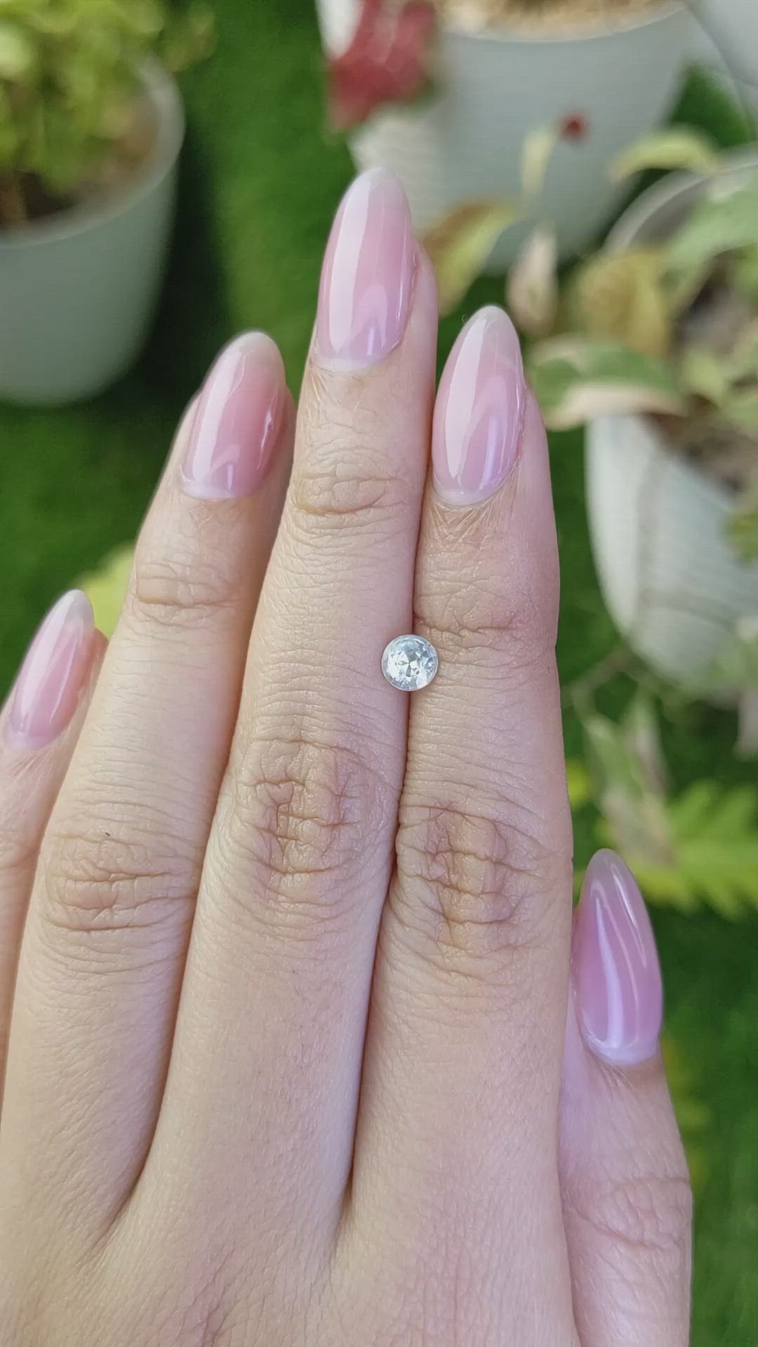 0.42 Ct. Yellow Sapphire from Ceylon (Sri Lanka) Size Video